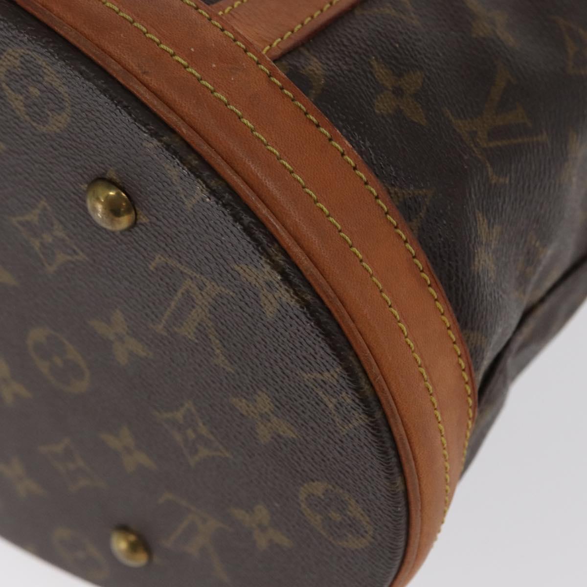 LOUIS VUITTON Monogram Bucket GM Shoulder Bag M42236 LV Auth ka2090