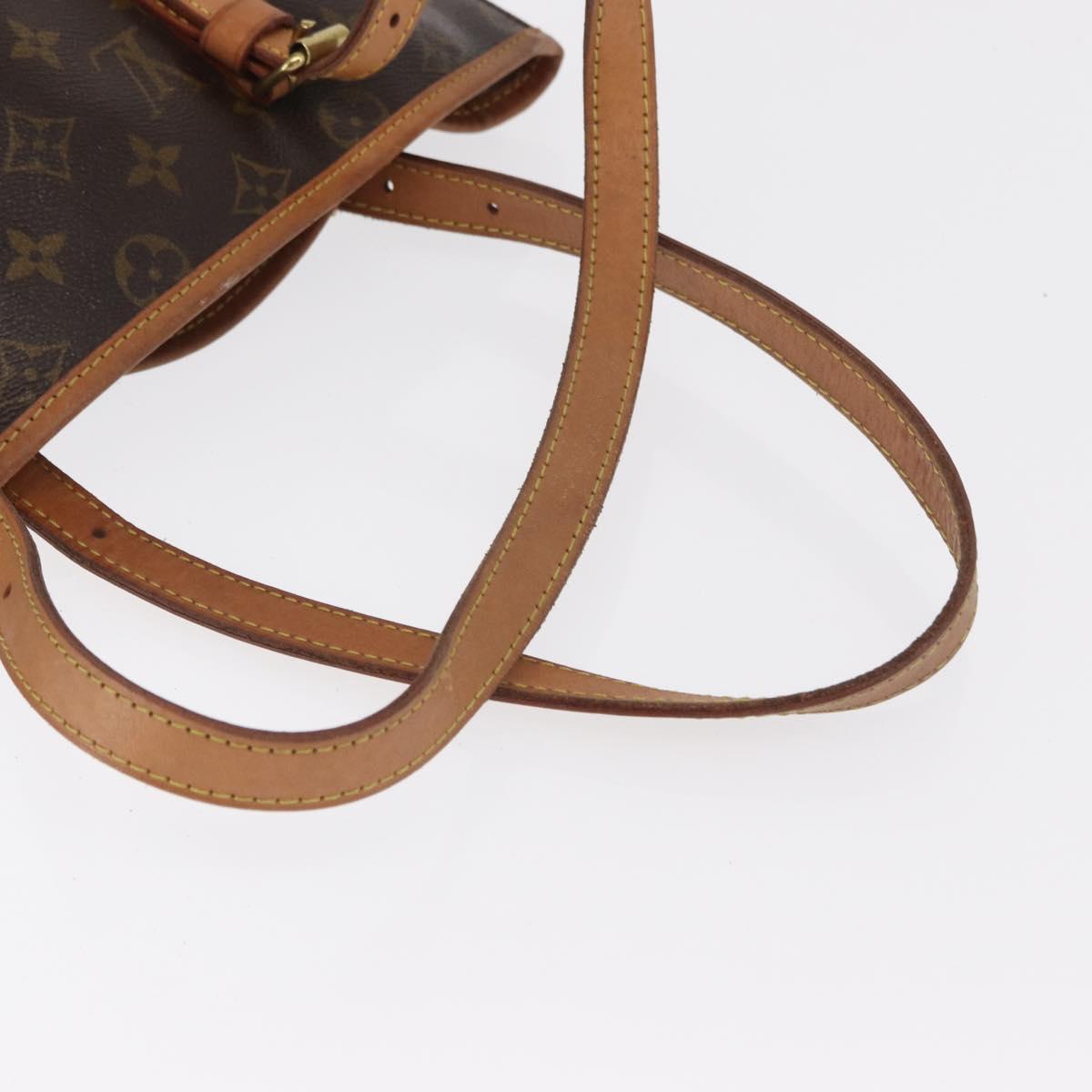 LOUIS VUITTON Monogram Bucket GM Shoulder Bag M42236 LV Auth ka2090