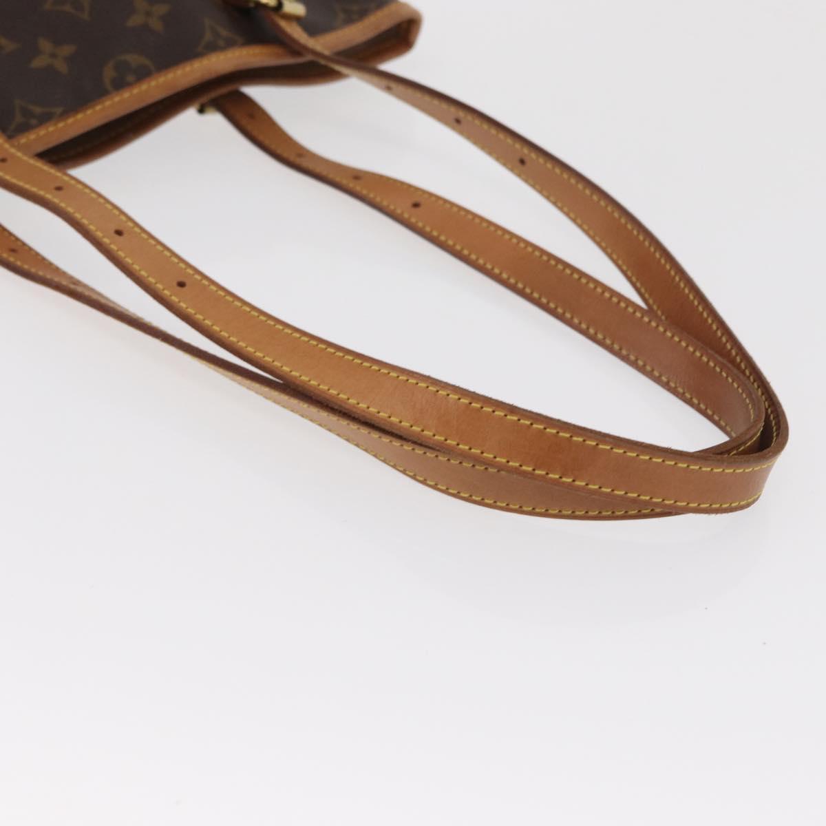 LOUIS VUITTON Monogram Bucket GM Shoulder Bag M42236 LV Auth ka2091