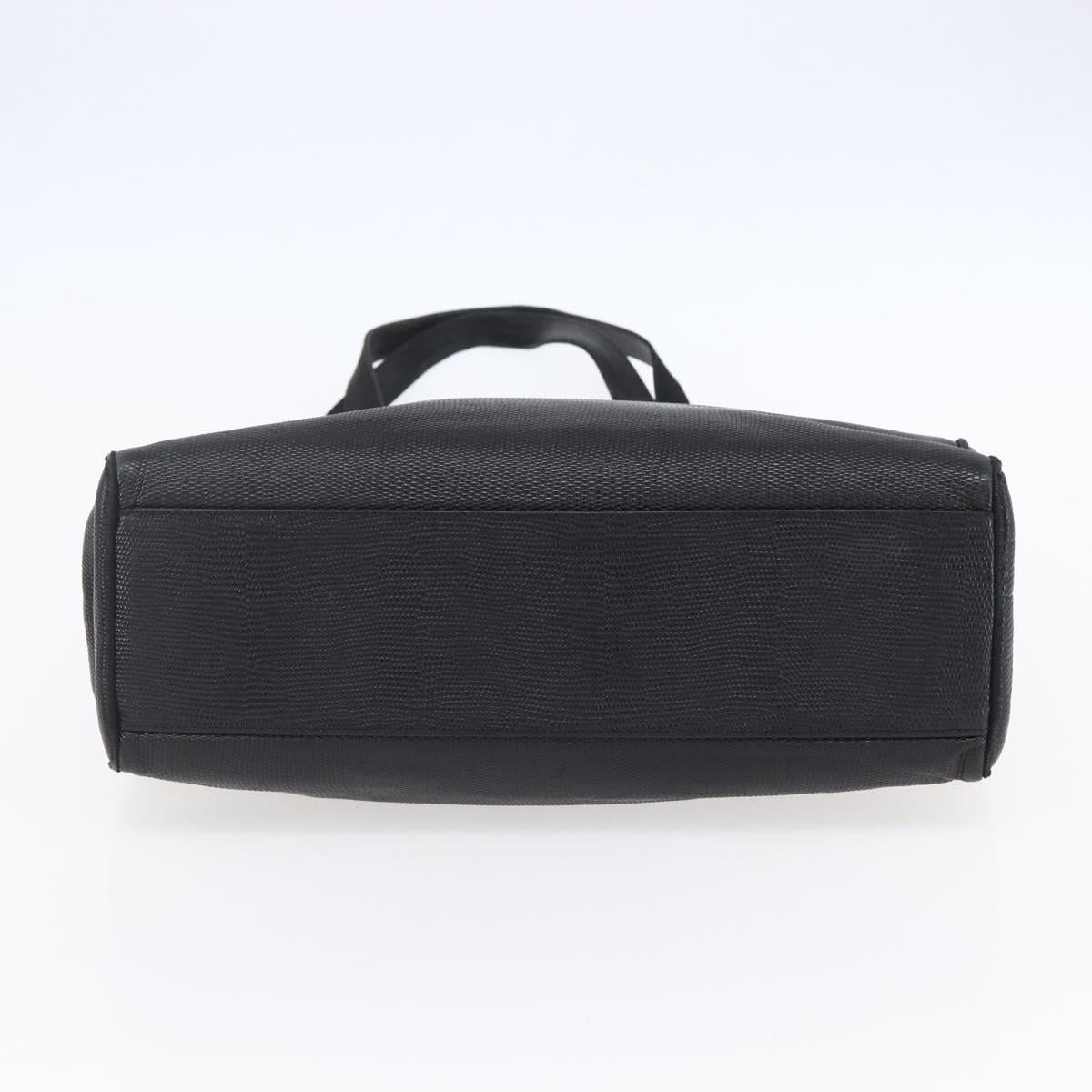 Salvatore Ferragamo Shoulder Bag Leather 2 Set Black Auth ka210