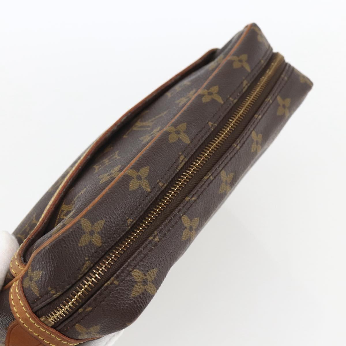 LOUIS VUITTON Monogram Compiegne 23 Clutch Bag M51847 LV Auth ka2101