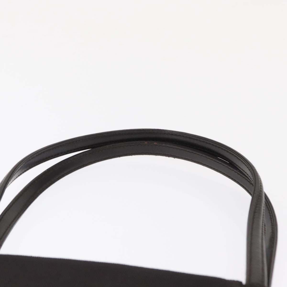 GUCCI Hand Bag Canvas Brown 000 0810 Auth ka2105
