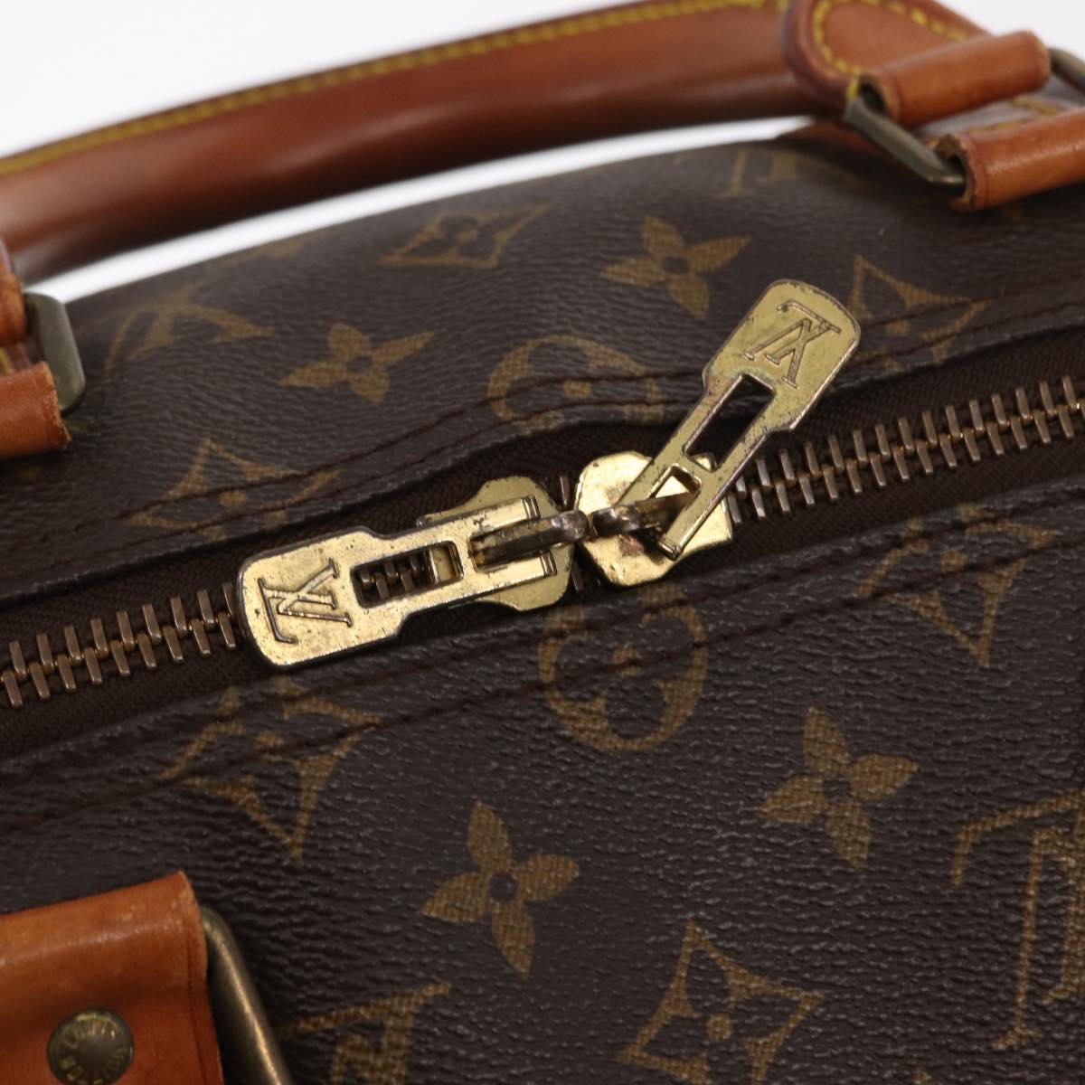 LOUIS VUITTON Monogram Keepall Bandouliere 50 Boston Bag M41416 LV Auth ka2116