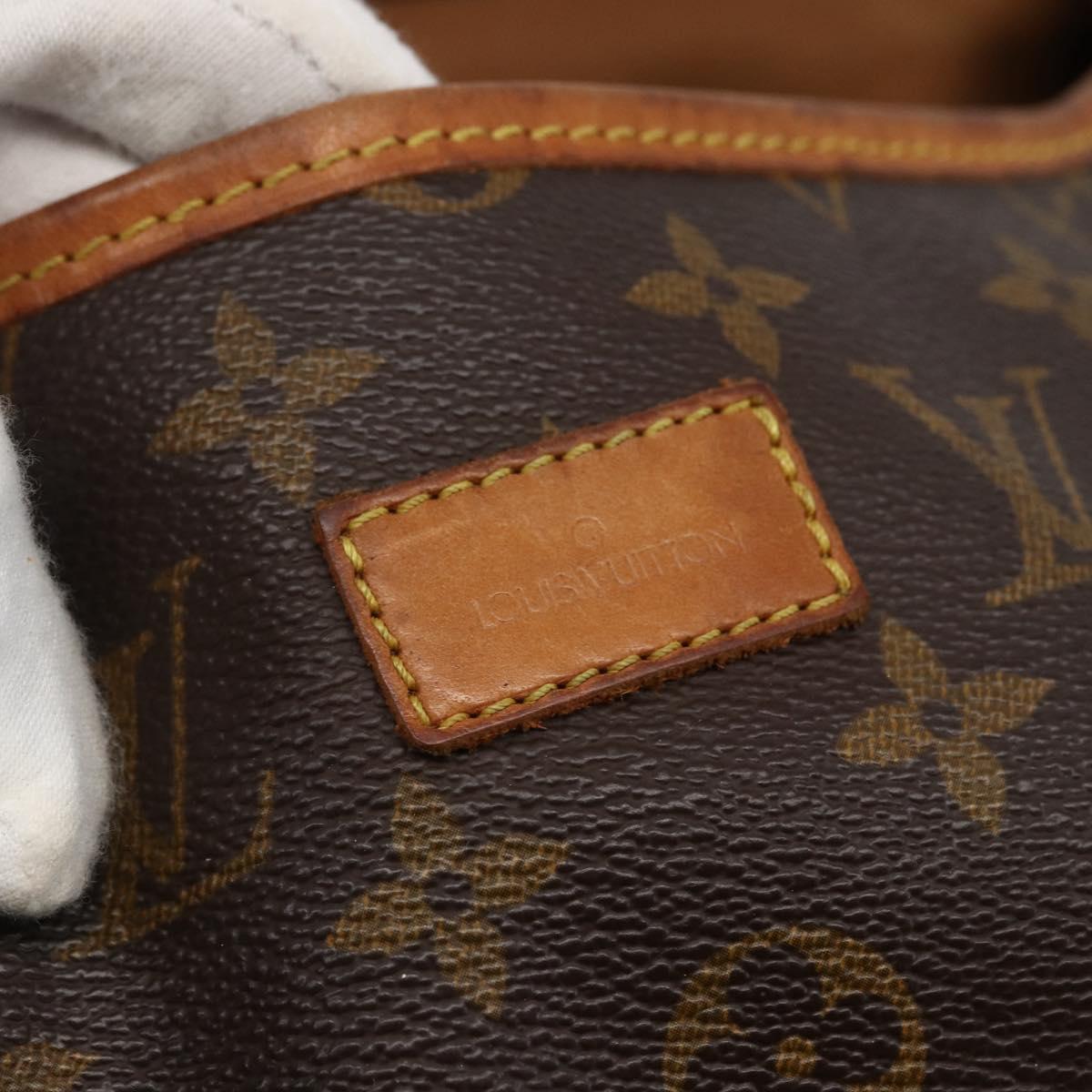LOUIS VUITTON Monogram Saumur 35 Shoulder Bag M42254 LV Auth ka2121