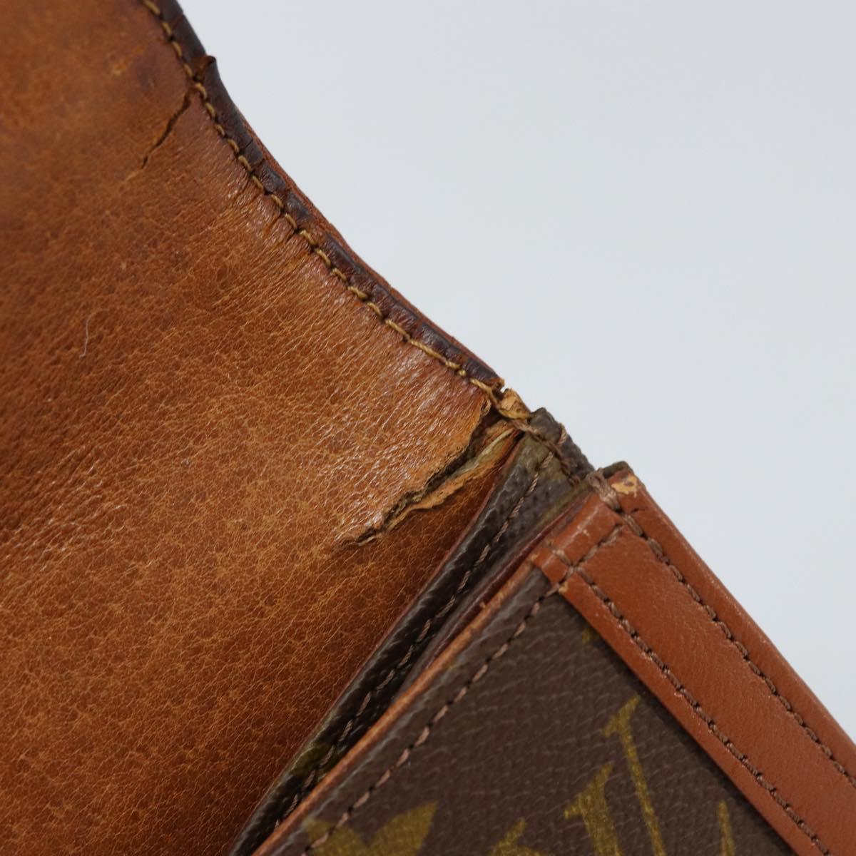 LOUIS VUITTON Monogram Pochette Dam GM Clutch Bag M51810 LV Auth ka2134
