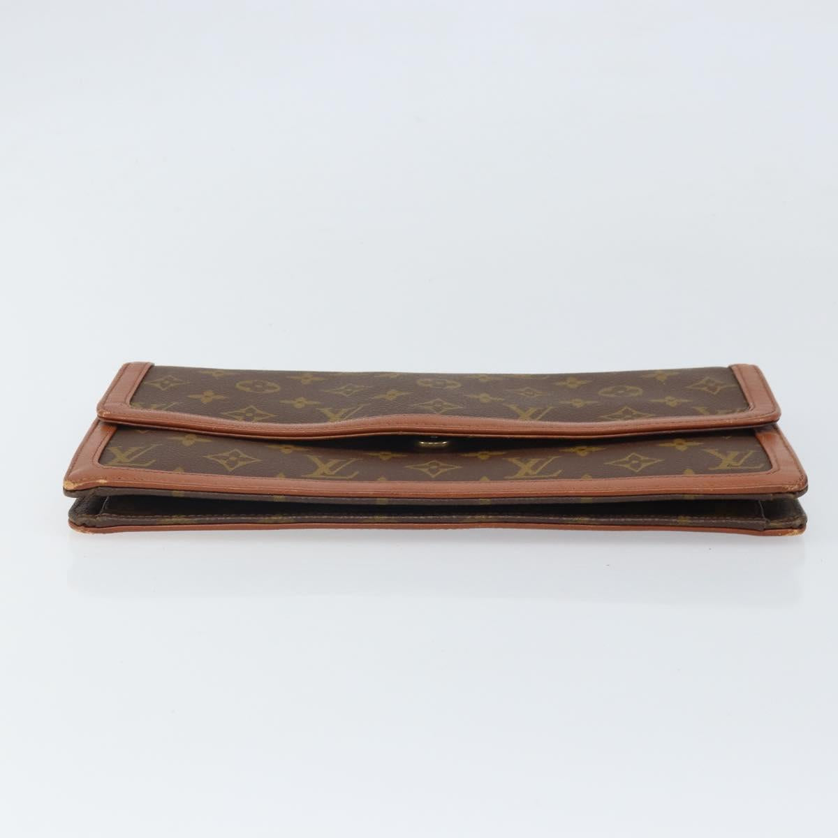 LOUIS VUITTON Monogram Pochette Dam GM Clutch Bag M51810 LV Auth ka2134