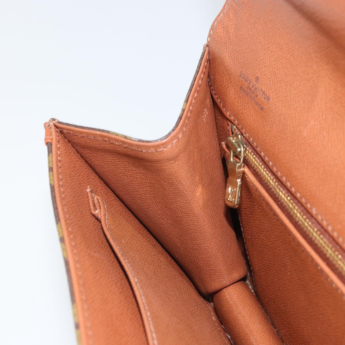 LOUIS VUITTON Monogram Pochette Dam PM Clutch Bag M51812 LV Auth ka2144