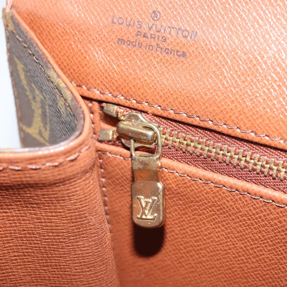 LOUIS VUITTON Monogram Pochette Dam PM Clutch Bag M51812 LV Auth ka2144
