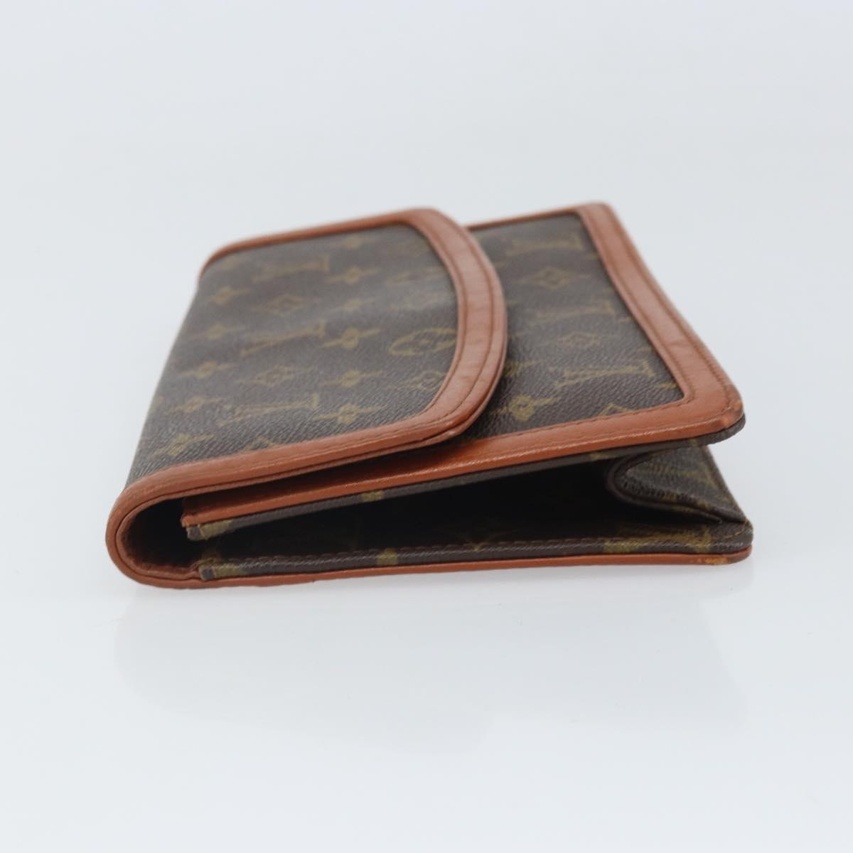 LOUIS VUITTON Monogram Pochette Dam PM Clutch Bag M51812 LV Auth ka2144