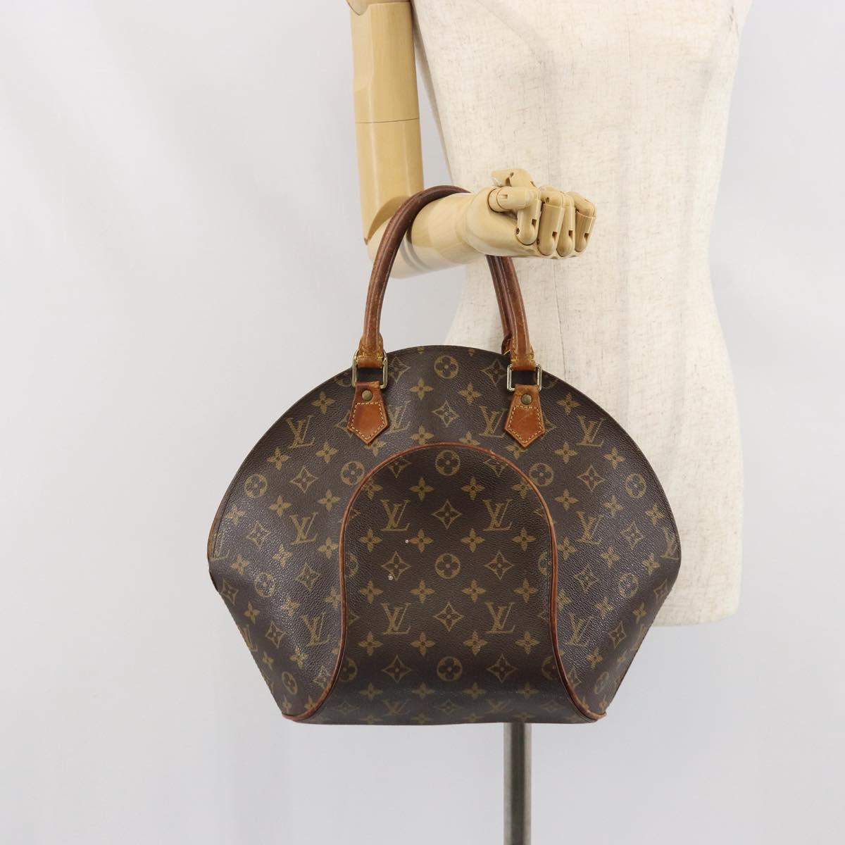 LOUIS VUITTON Monogram Ellipse MM Hand Bag M51126 LV Auth ka2146