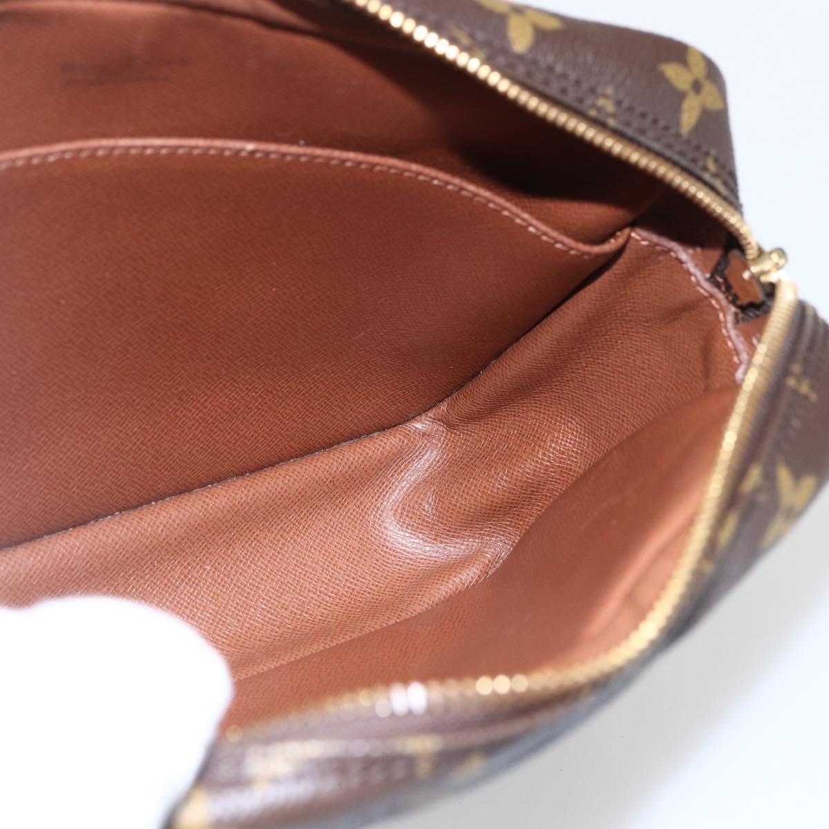 LOUIS VUITTON Monogram Compiegne 23 Clutch Bag M51847 LV Auth ka2149