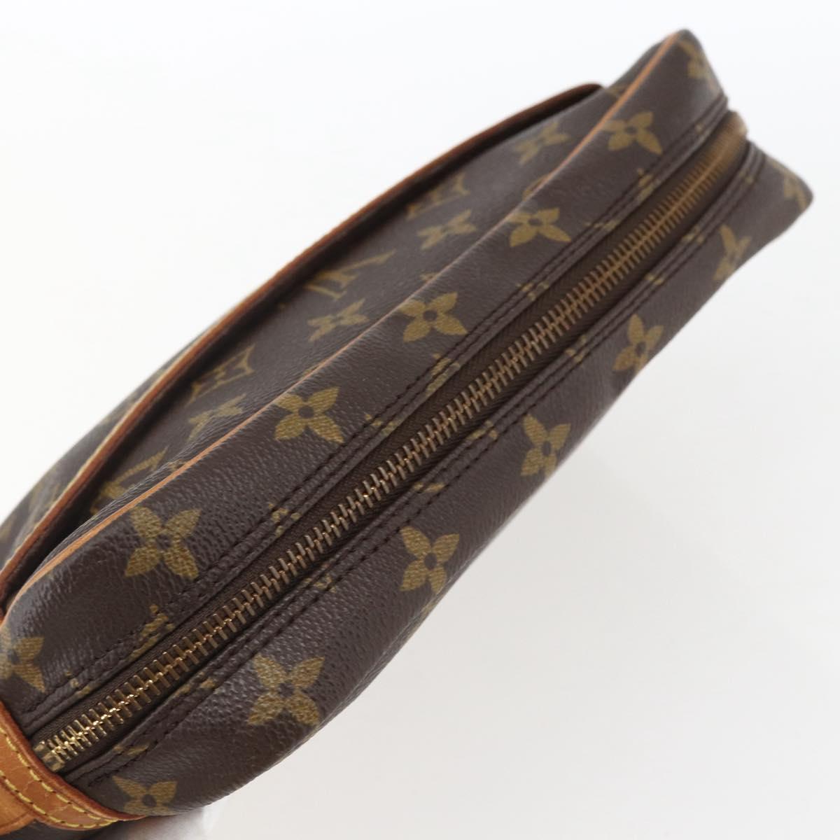 LOUIS VUITTON Monogram Compiegne 23 Clutch Bag M51847 LV Auth ka2149