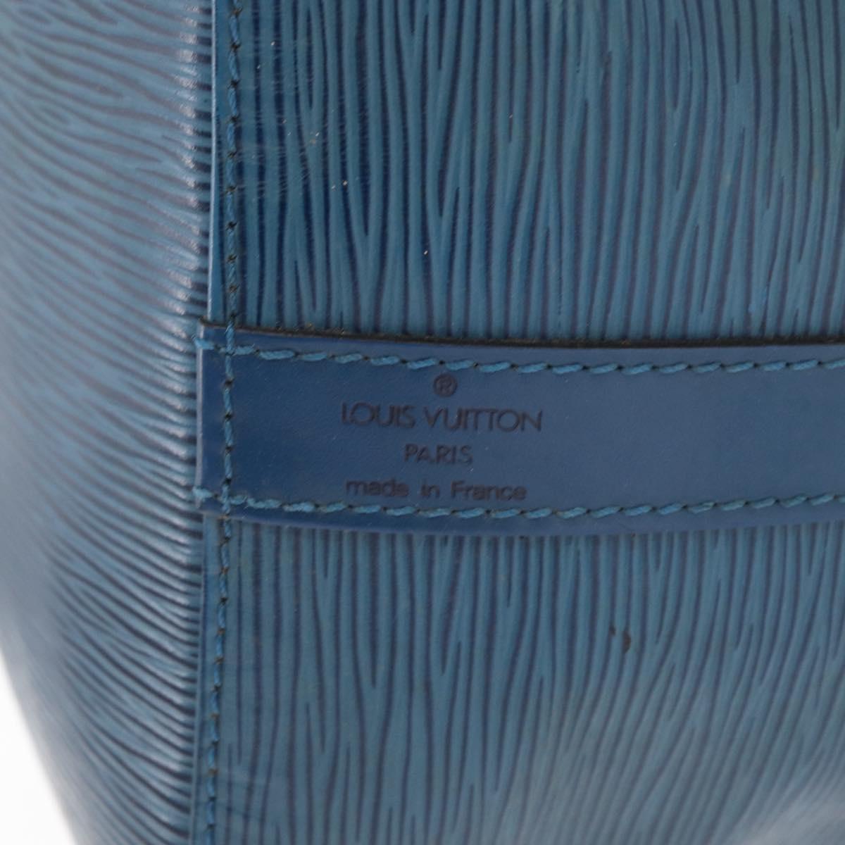 LOUIS VUITTON Epi Petit Noe Shoulder Bag Blue M44105 LV Auth ka2153