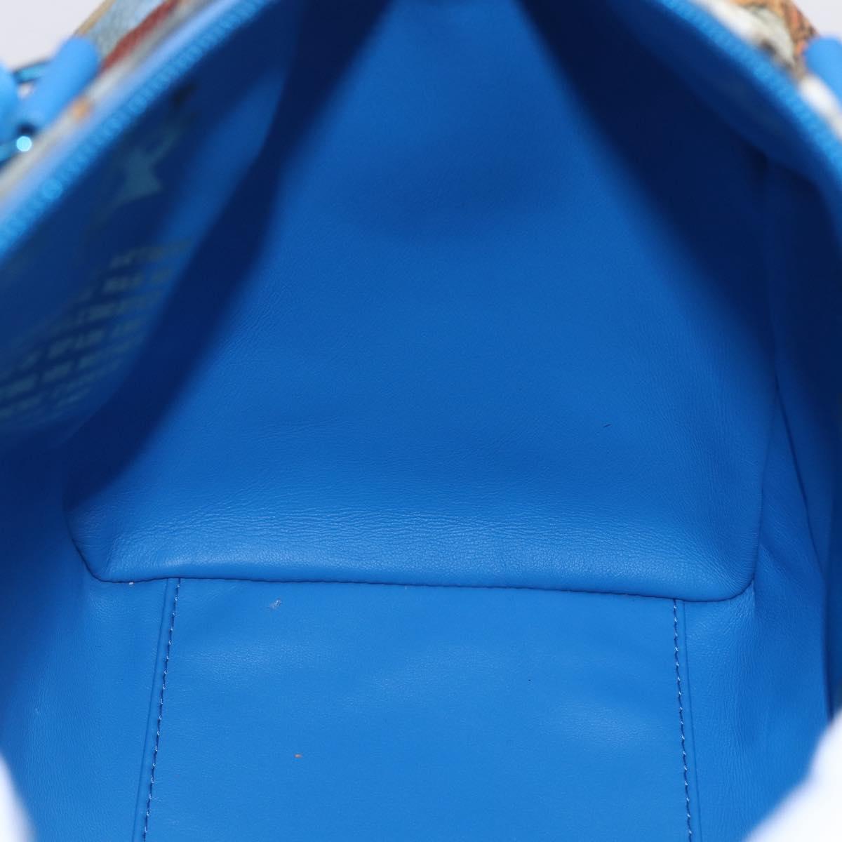 LOUIS VUITTON Masters Collection RUBENS Speedy 30 Bag Blue M43305 Auth ka215SM