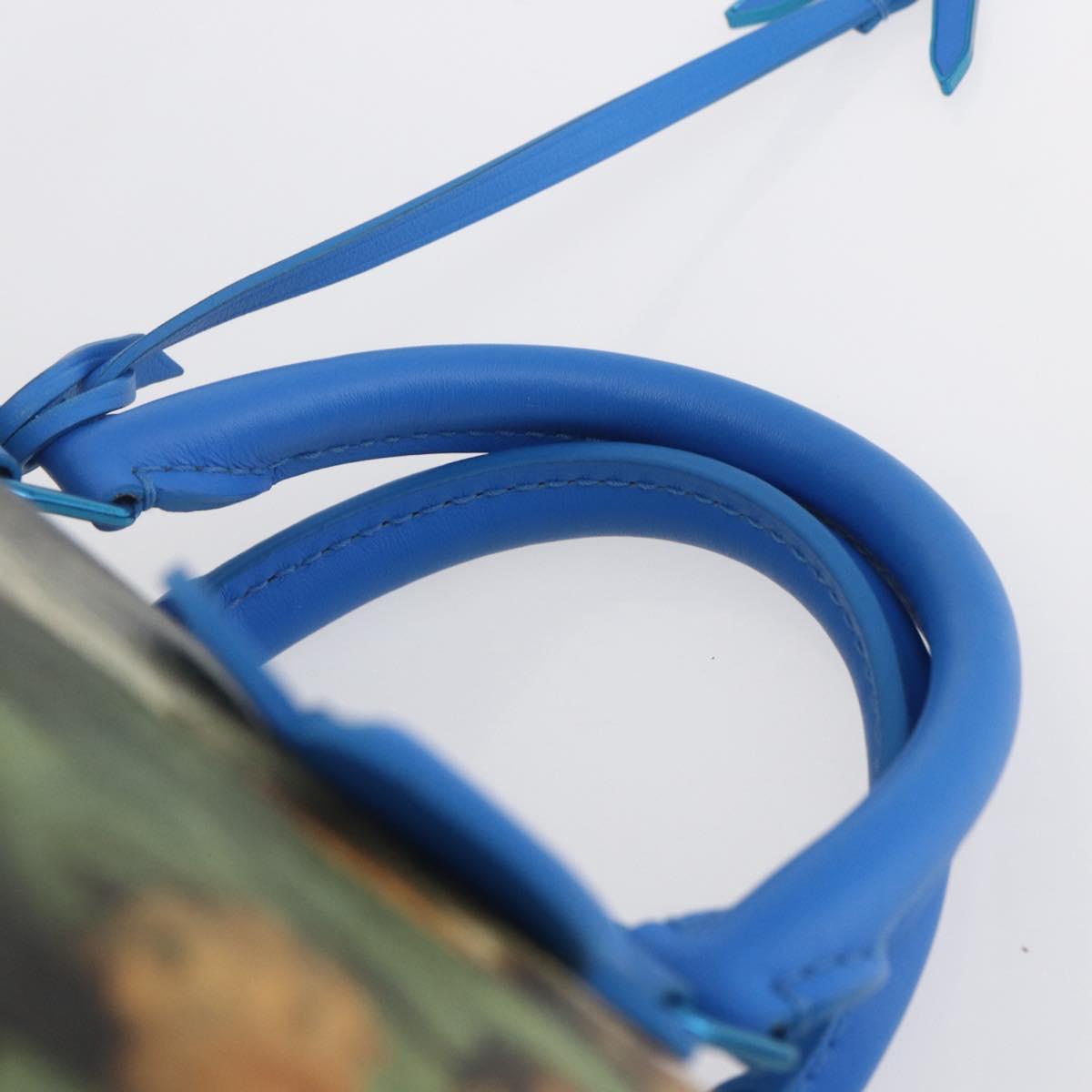 LOUIS VUITTON Masters Collection RUBENS Speedy 30 Bag Blue M43305 Auth ka215SM