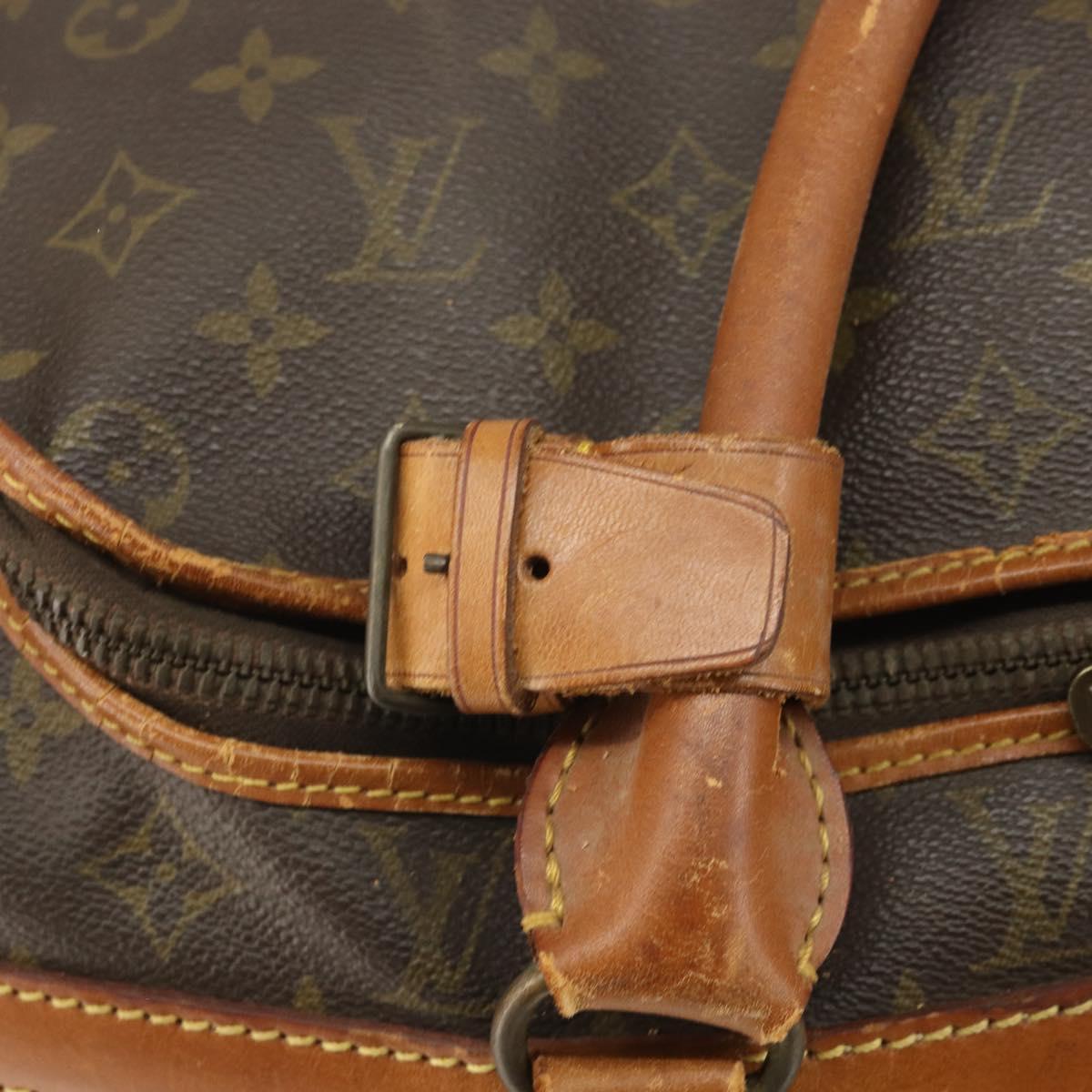 LOUIS VUITTON Monogram Sac Chassour 45 Boston Bag M41922 LV Auth ka2167