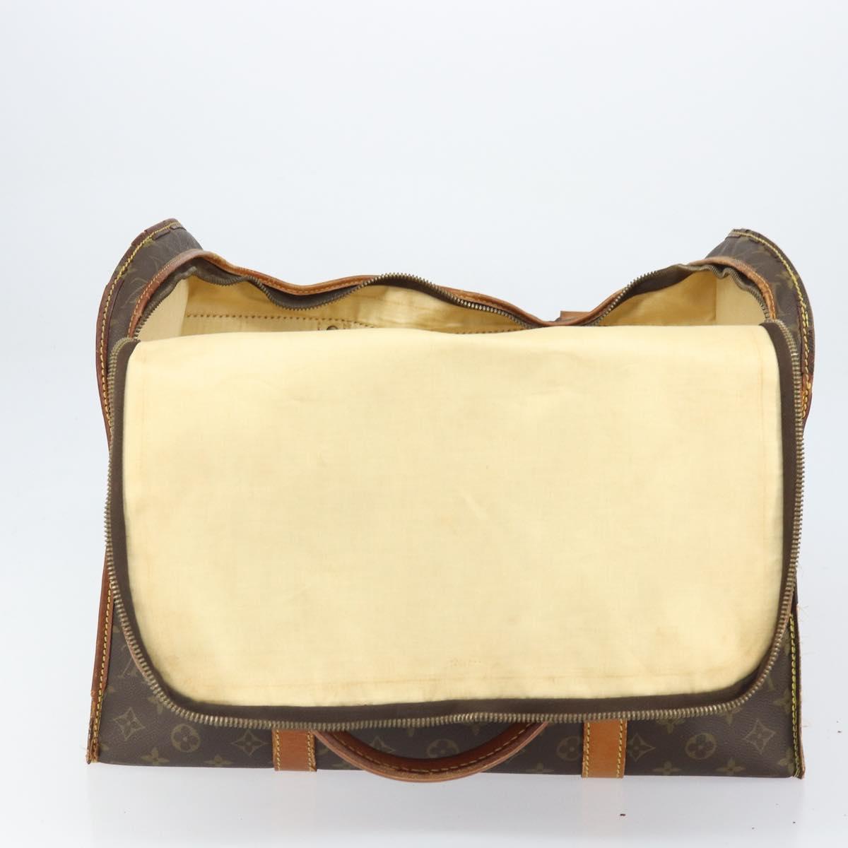 LOUIS VUITTON Monogram Sac Chassour 45 Boston Bag M41922 LV Auth ka2167
