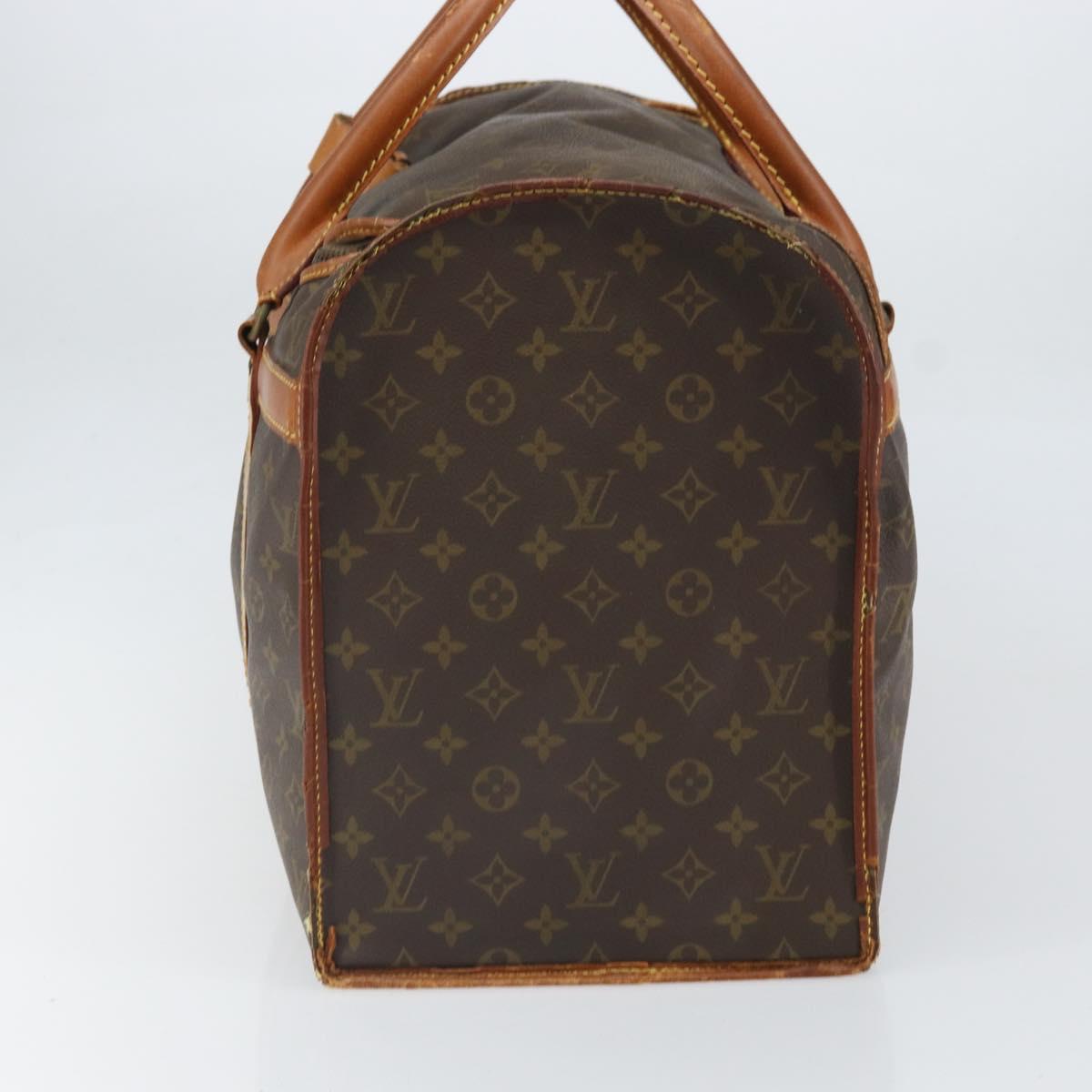 LOUIS VUITTON Monogram Sac Chassour 45 Boston Bag M41922 LV Auth ka2167