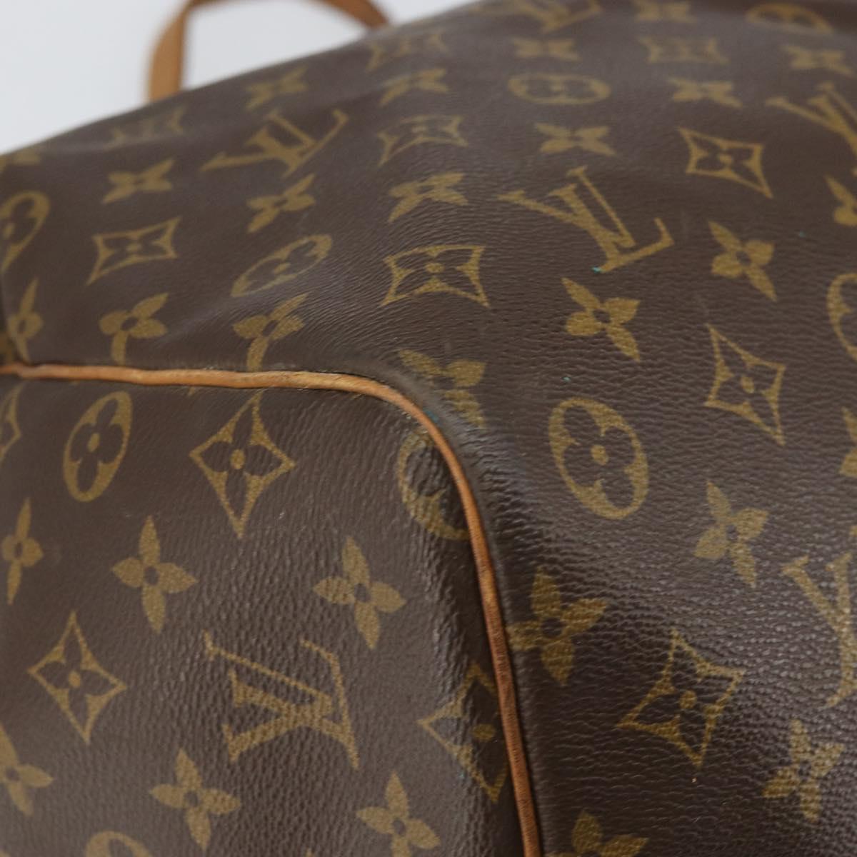 LOUIS VUITTON Monogram Keepall Bandouliere 60 Boston Bag M41412 LV Auth ka2170