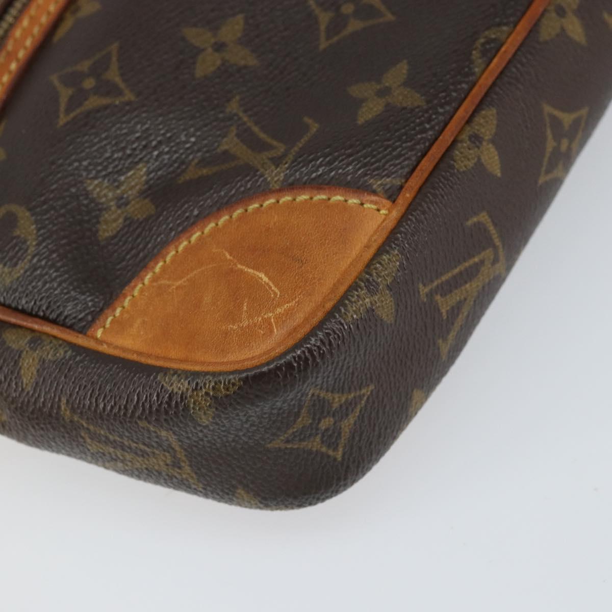 LOUIS VUITTON Monogram Marly Dragonne GM Clutch Bag M51825 LV Auth ka2175