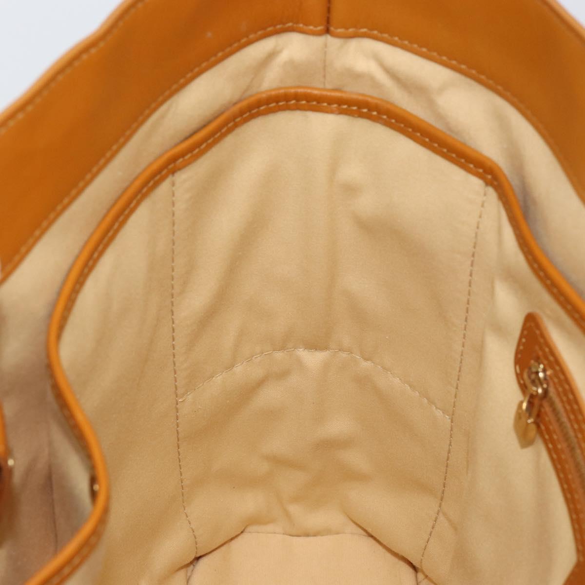 LOUIS VUITTON Monogram Mini Lucille GM Tote Bag Beige M92683 LV Auth ka218