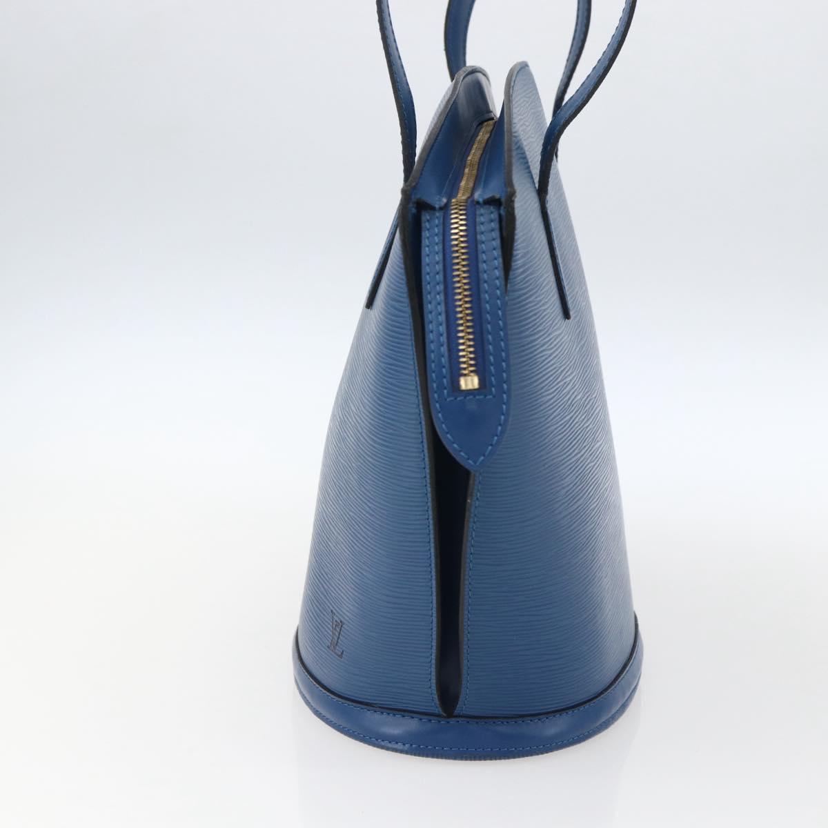LOUIS VUITTON Epi Saint Jacques Shopping Shoulder Bag Blue M52275 LV Auth ka2194