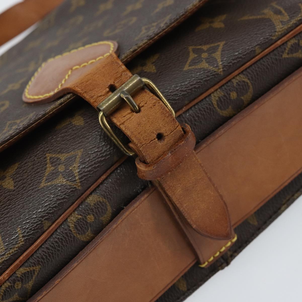 LOUIS VUITTON Monogram Cartouchiere GM Shoulder Bag M51252 LV Auth ka2233