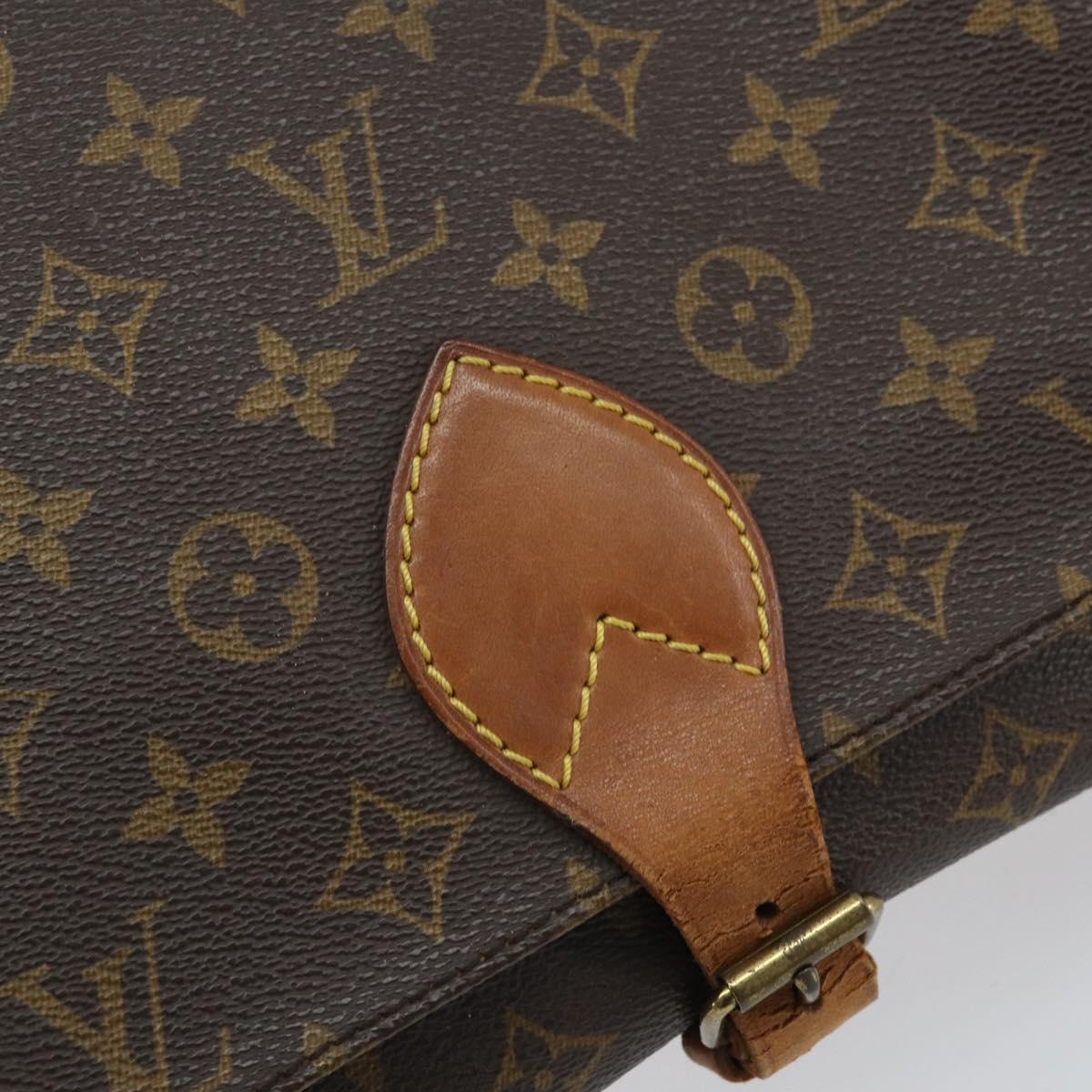 LOUIS VUITTON Monogram Cartouchiere GM Shoulder Bag M51252 LV Auth ka2233