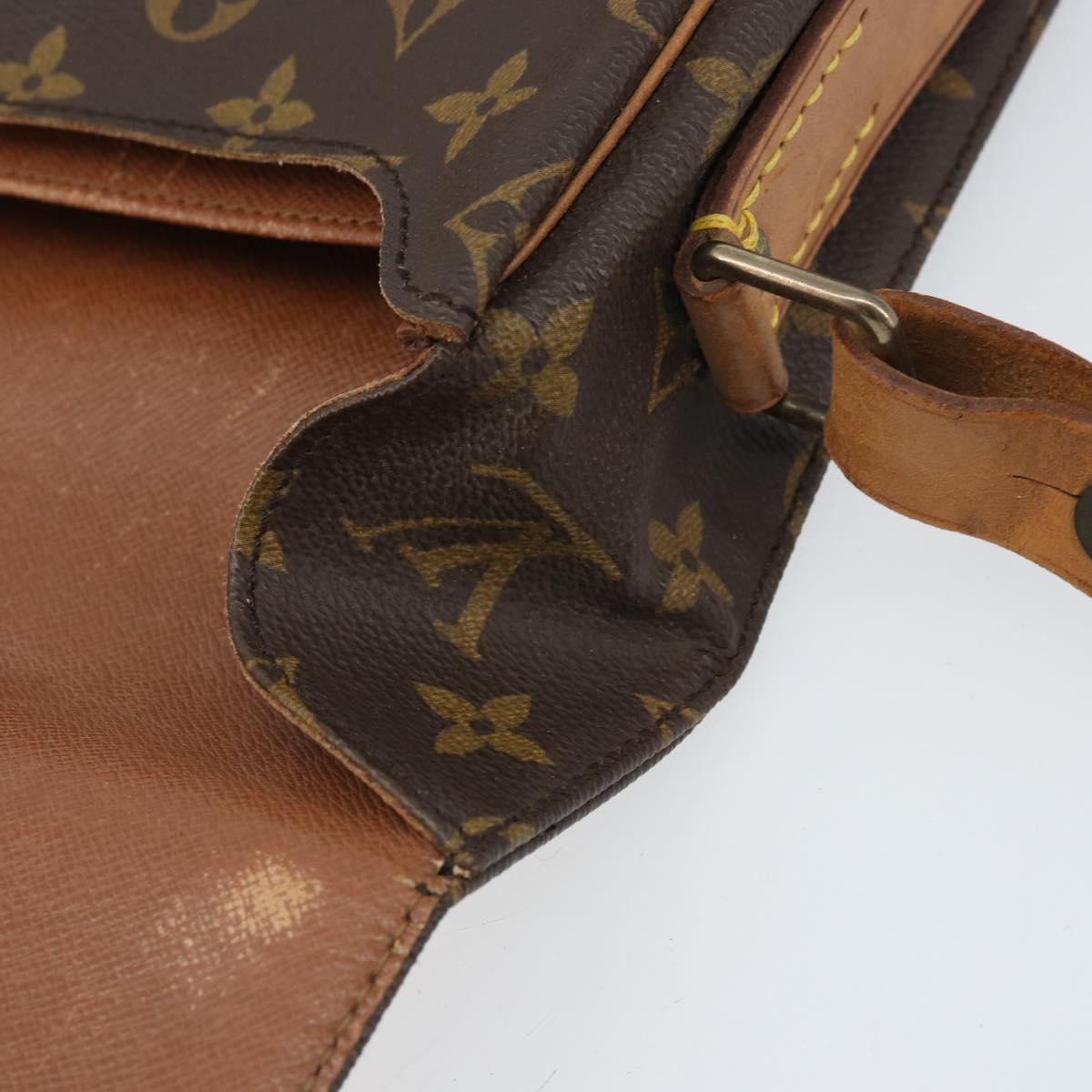 LOUIS VUITTON Monogram Cartouchiere GM Shoulder Bag M51252 LV Auth ka2233