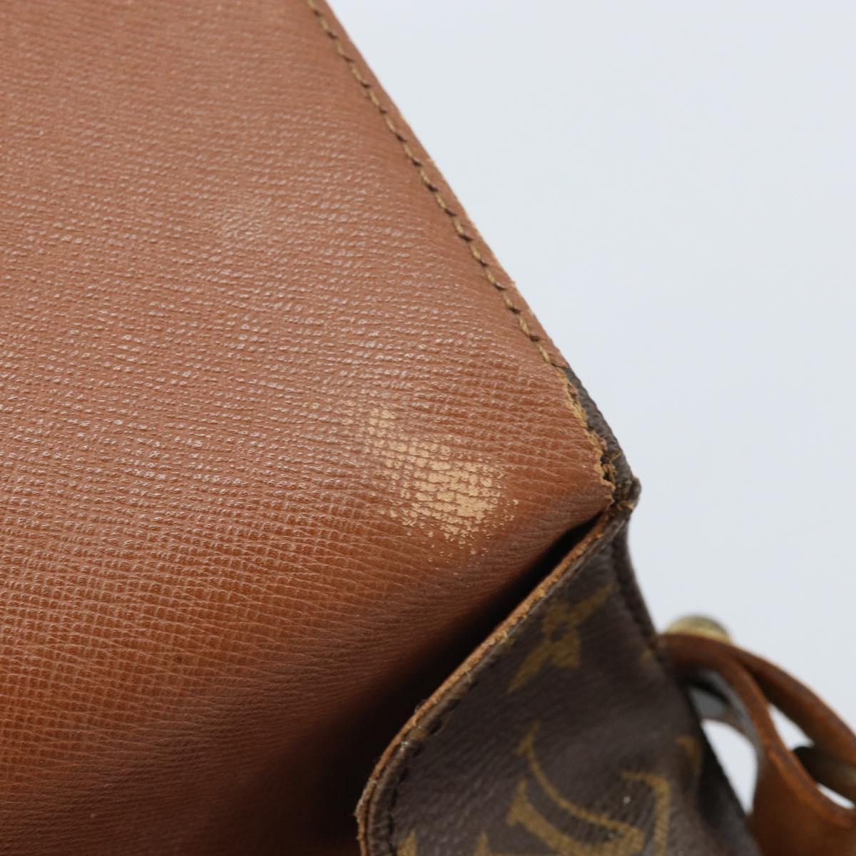 LOUIS VUITTON Monogram Cartouchiere GM Shoulder Bag M51252 LV Auth ka2233