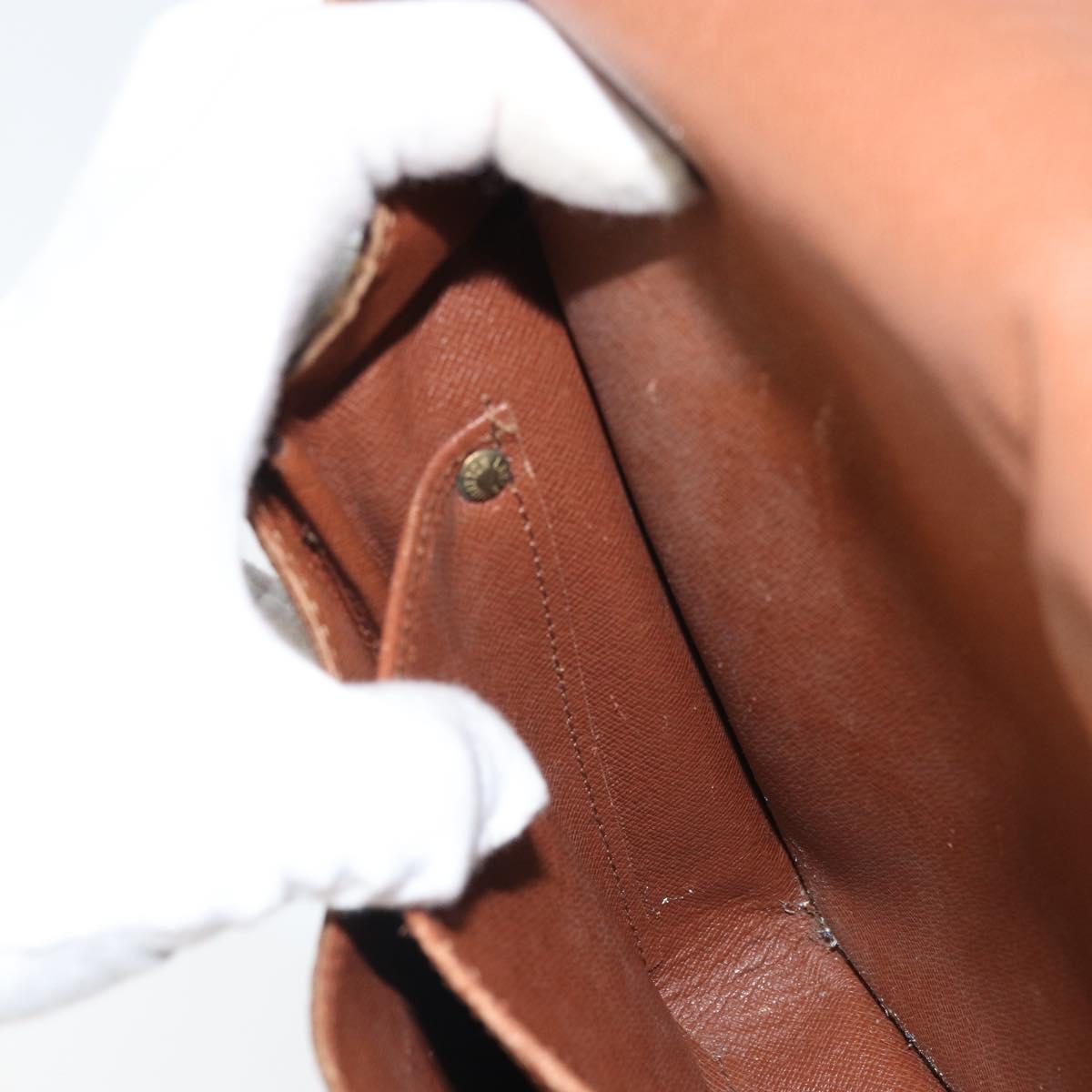 LOUIS VUITTON Monogram Cartouchiere GM Shoulder Bag M51252 LV Auth ka2233