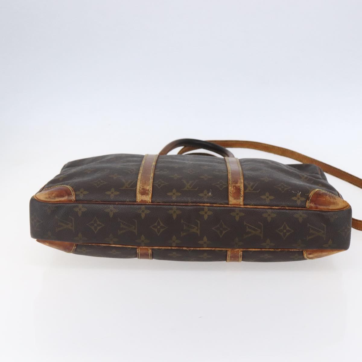 LOUIS VUITTON Monogram Porte Documents Voyage Business Bag M53361 LV Auth ka224