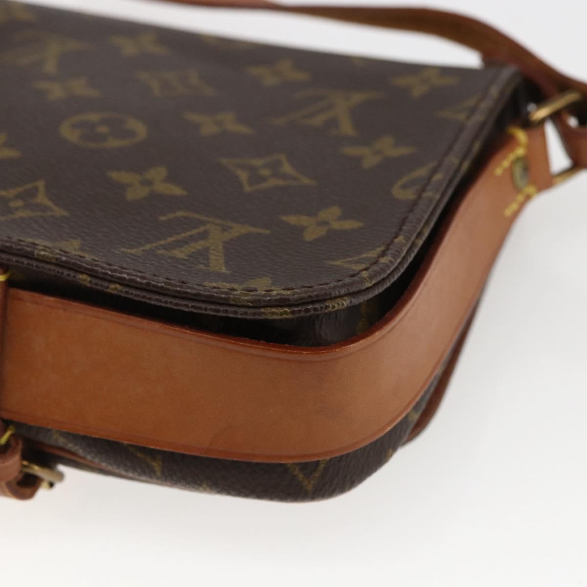 LOUIS VUITTON Monogram Cartouchiere PM Shoulder Bag M51254 LV Auth ka2242