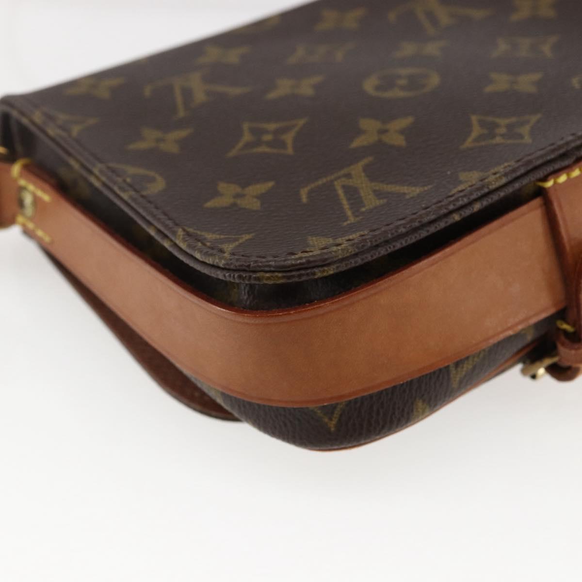 LOUIS VUITTON Monogram Cartouchiere PM Shoulder Bag M51254 LV Auth ka2242