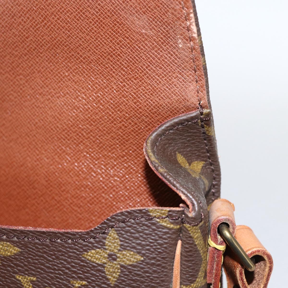 LOUIS VUITTON Monogram Cartouchiere PM Shoulder Bag M51254 LV Auth ka2242