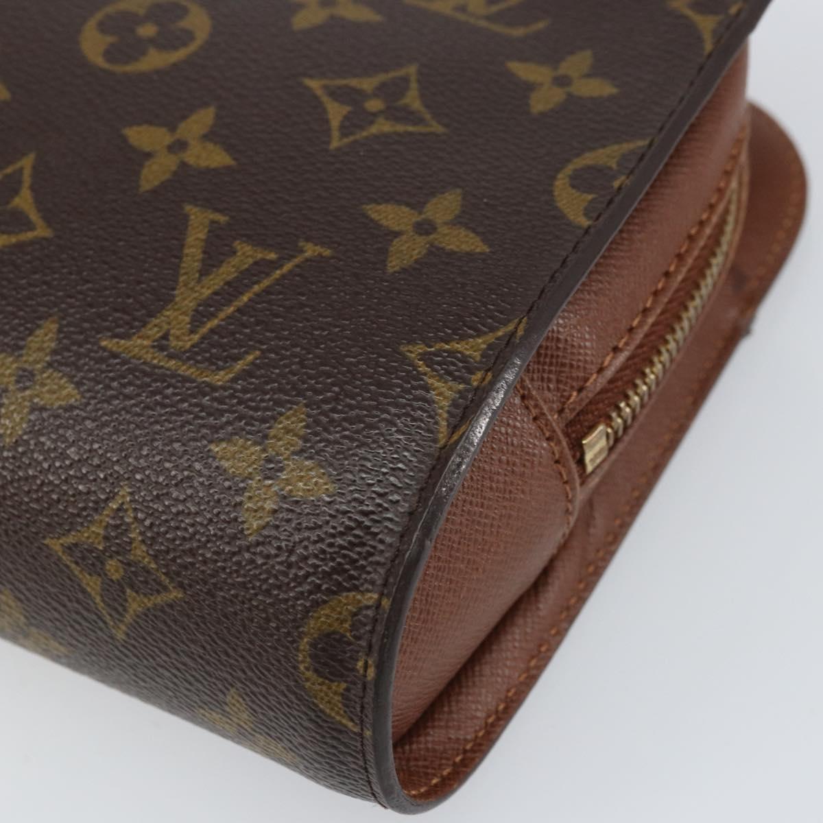 LOUIS VUITTON Monogram Orsay Clutch Bag M51790 LV Auth ka2247