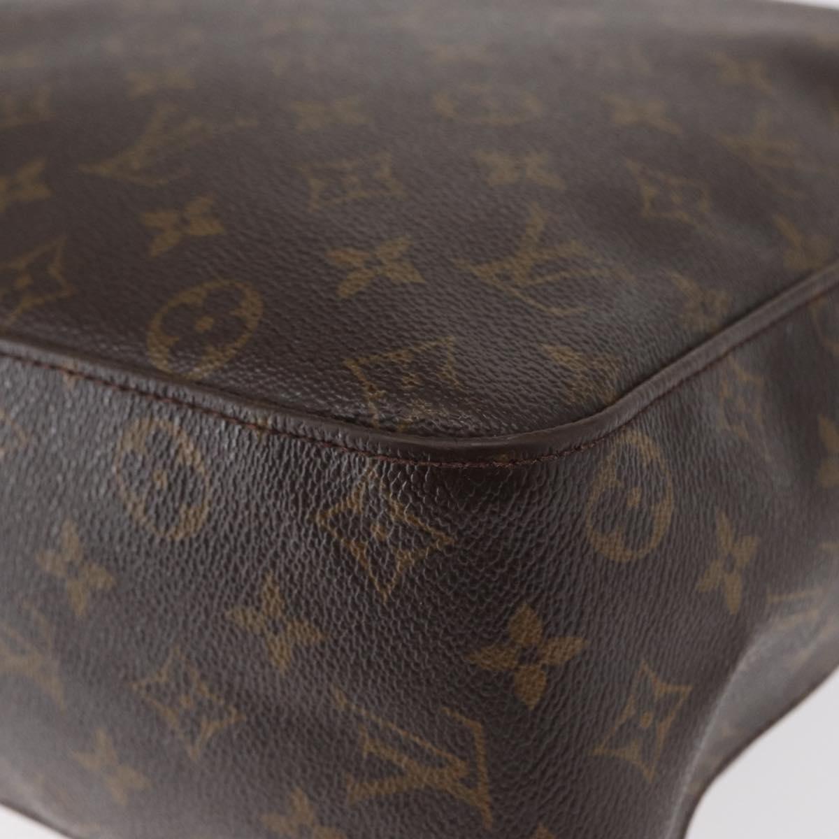 LOUIS VUITTON Monogram Looping GM Shoulder Bag M51145 LV Auth ka225