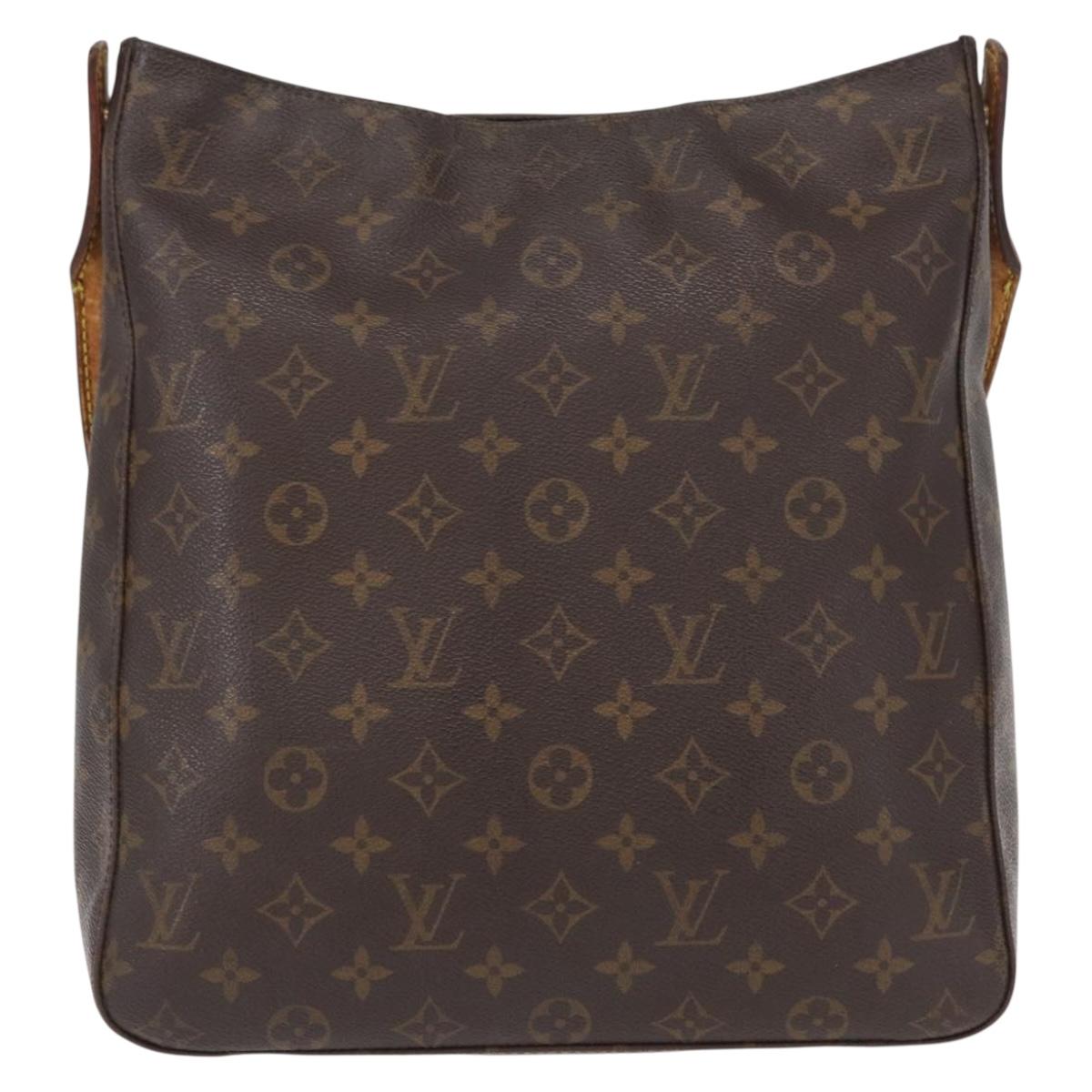 LOUIS VUITTON Monogram Looping GM Shoulder Bag M51145 LV Auth ka225