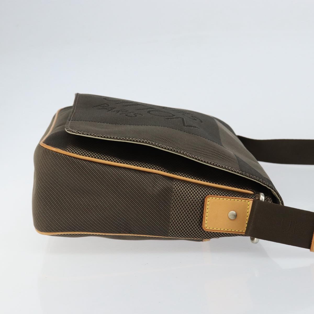 LOUIS VUITTON Damier Geant Petite Message Shoulder Bag Tail M93617 Auth ka226