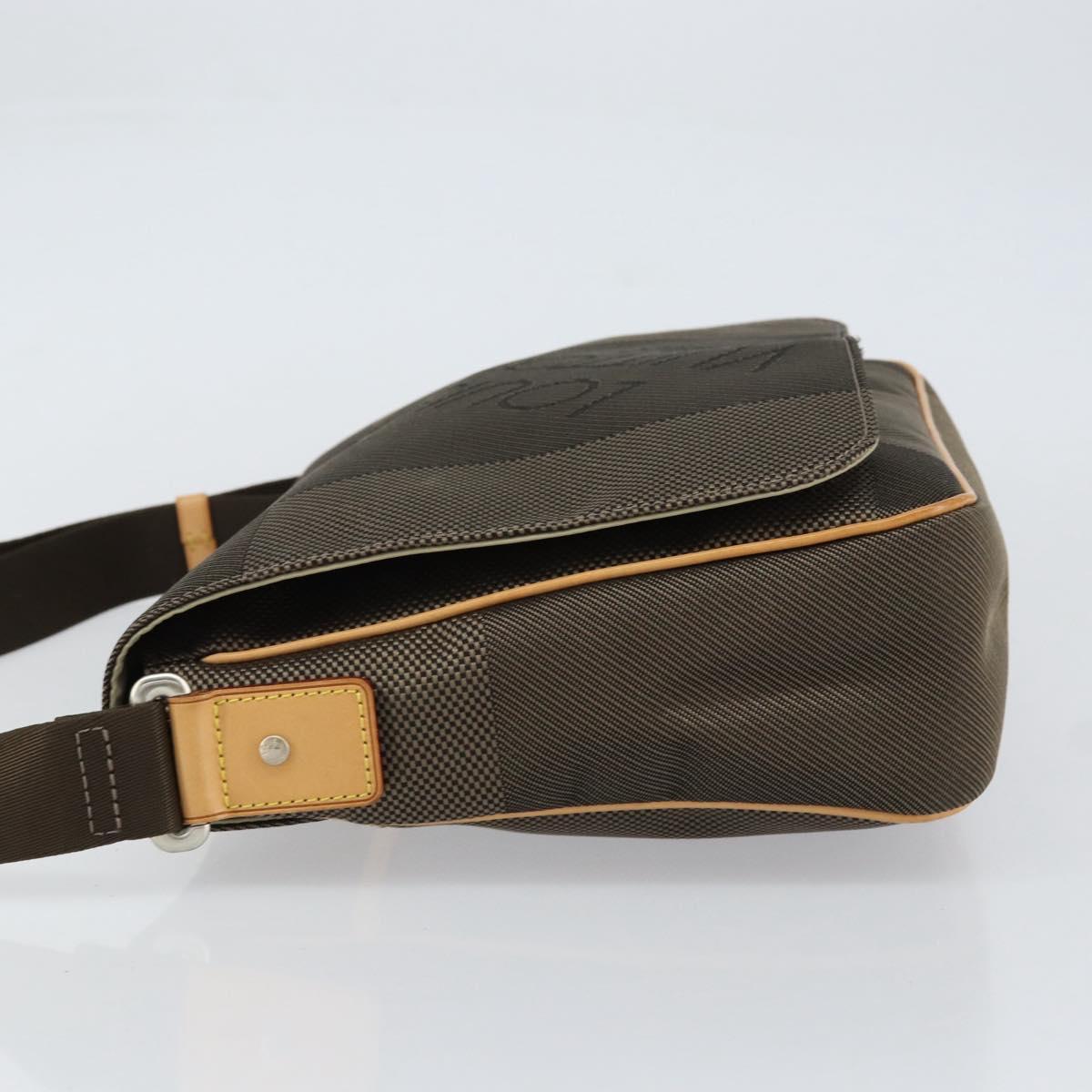 LOUIS VUITTON Damier Geant Petite Message Shoulder Bag Tail M93617 Auth ka226