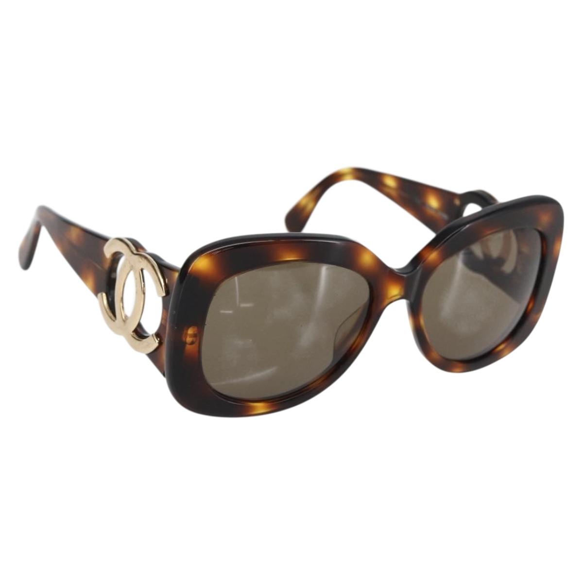 GUCCI Sunglasses plastic Brown Auth ka2268