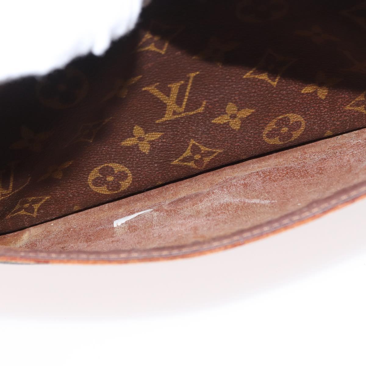 LOUIS VUITTON Monogram Compiegne 28 Clutch Bag M51845 LV Auth ka2272