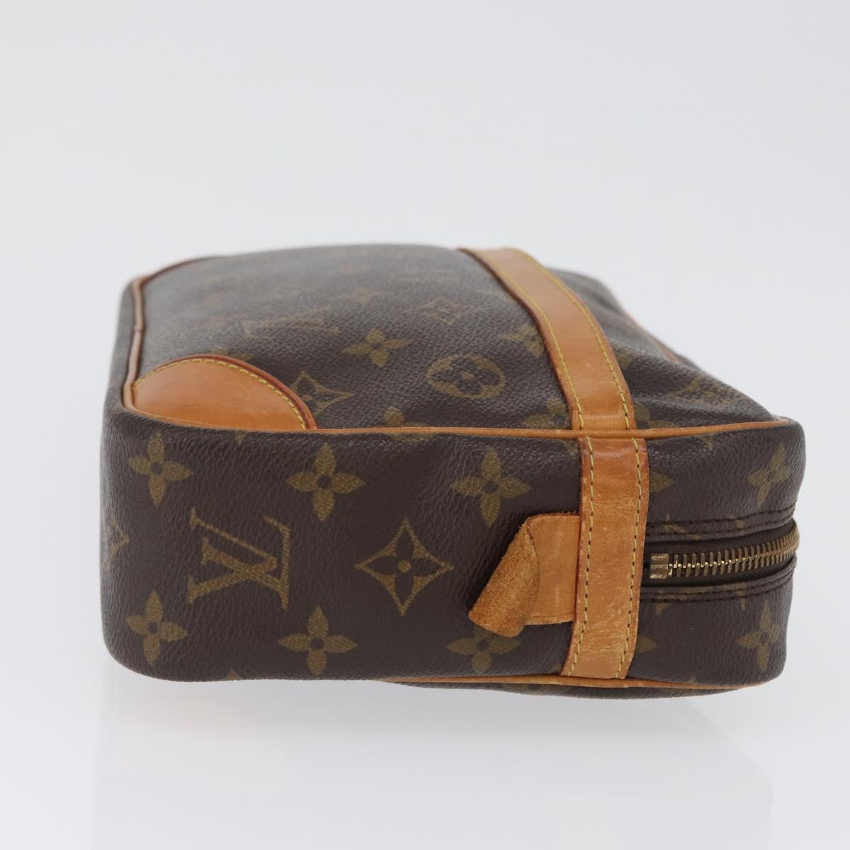 LOUIS VUITTON Monogram Compiegne 28 Clutch Bag M51845 LV Auth ka2272