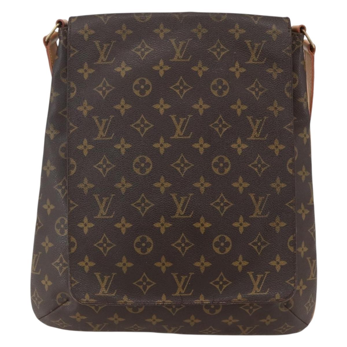LOUIS VUITTON Monogram Musette Shoulder Bag M51256 LV Auth ka2275