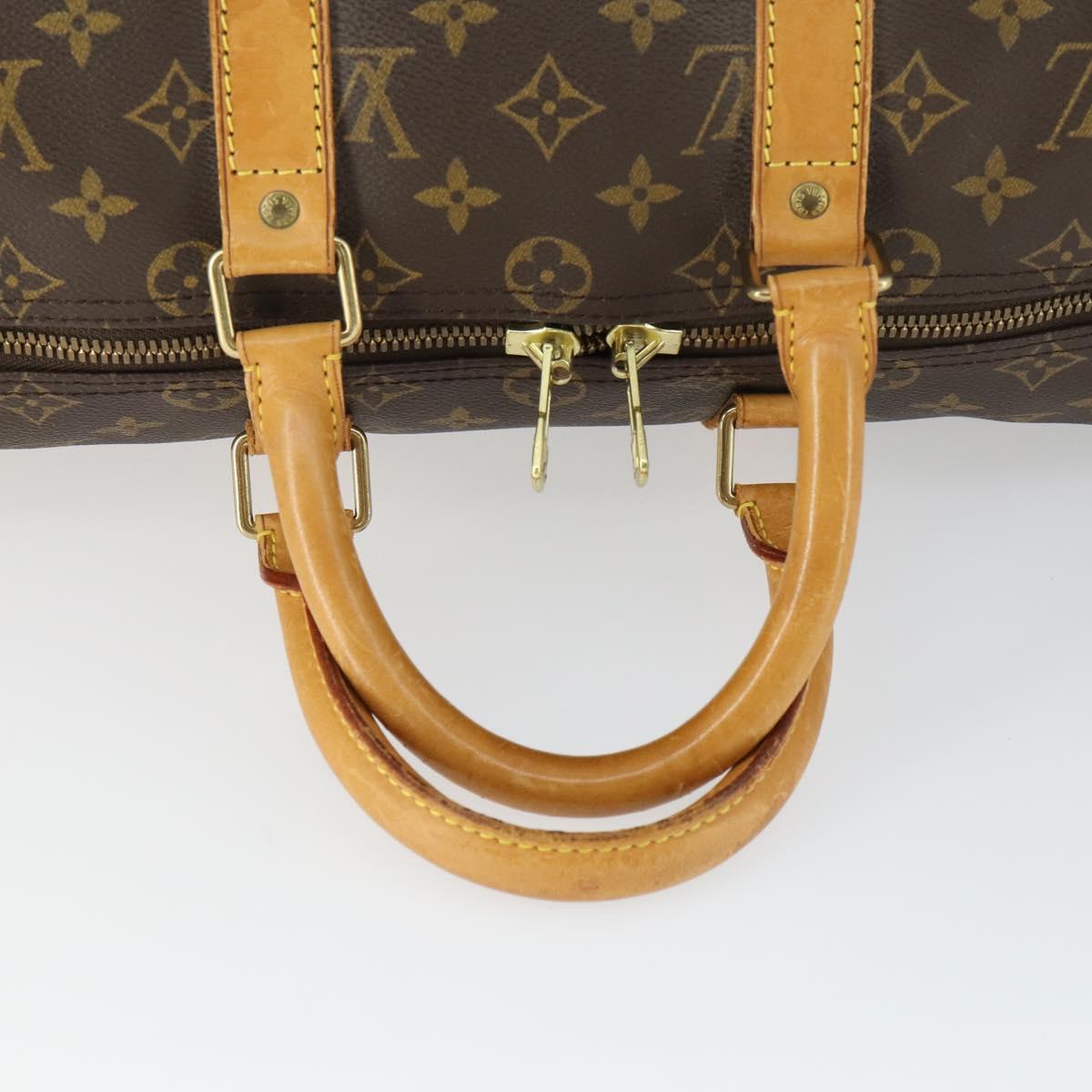 LOUIS VUITTON Monogram Keepall 45 Boston Bag M41428 LV Auth ka2278