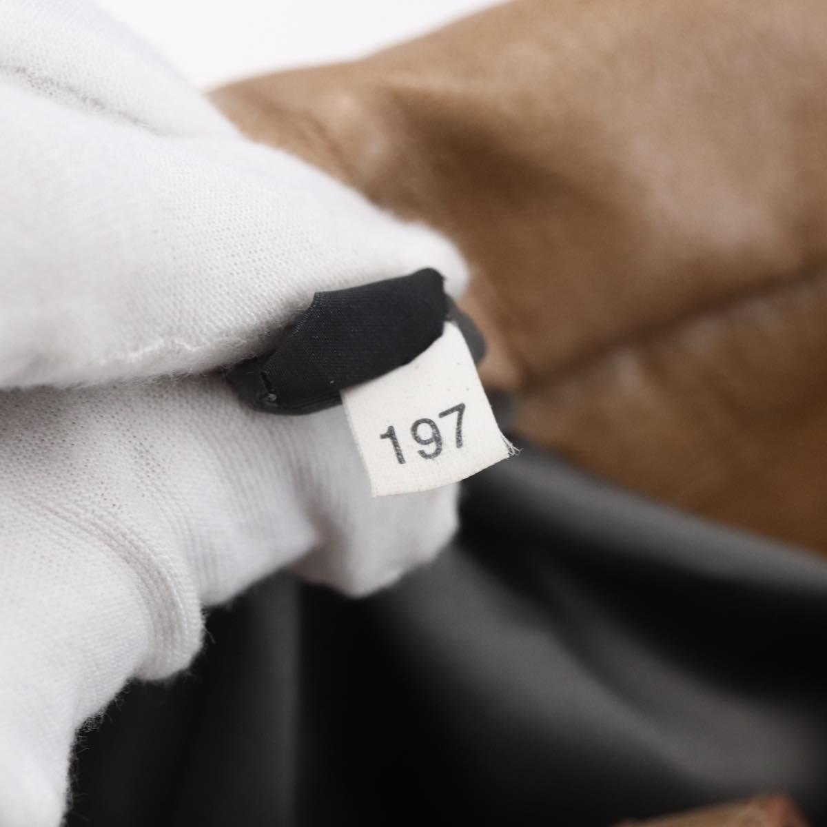 Miu Miu Matelasse Shoulder Bag Leather 2way Pink Gold Auth ka229