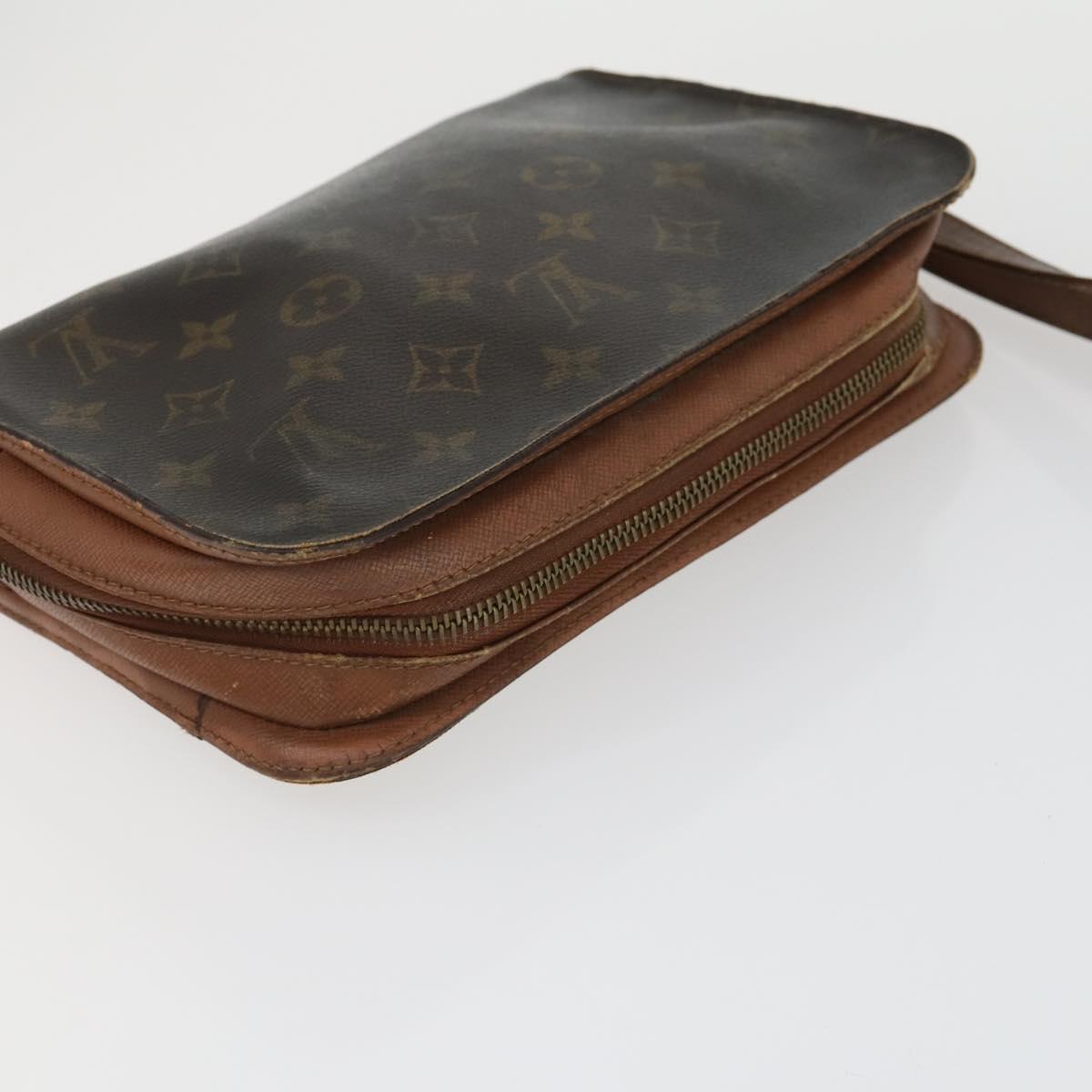 LOUIS VUITTON Monogram Clutch Bag 4 Set LV Auth ka2311