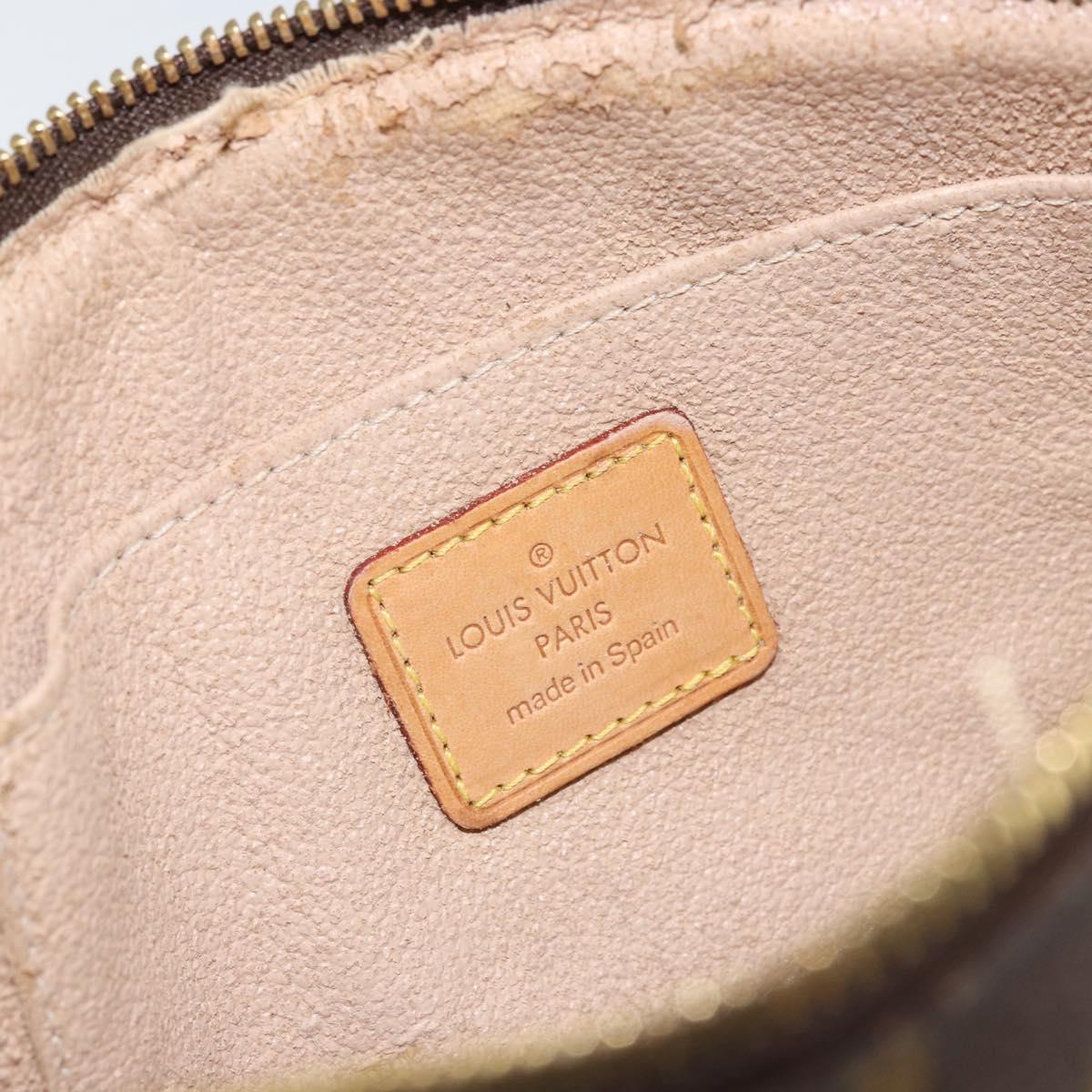LOUIS VUITTON Monogram Pochette Cosmetic PM Cosmetic Pouch M47515 LV Auth ka232