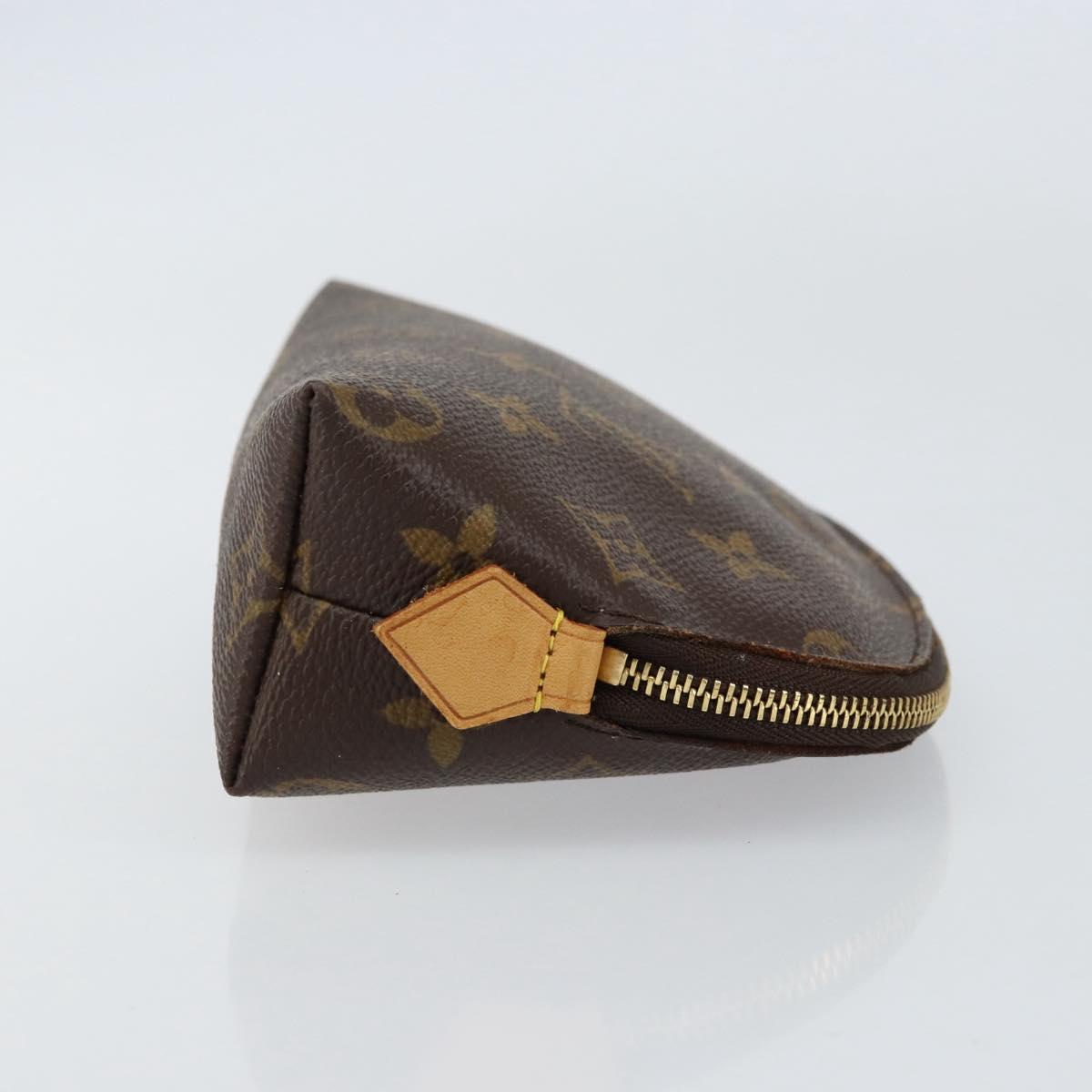 LOUIS VUITTON Monogram Pochette Cosmetic PM Cosmetic Pouch M47515 LV Auth ka232