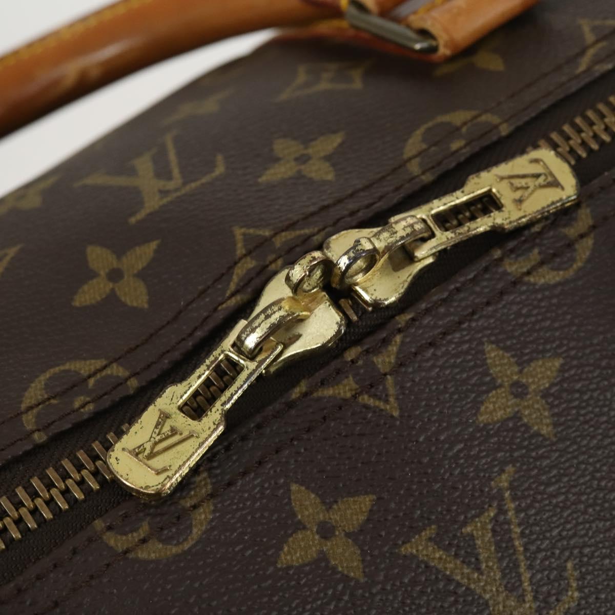 LOUIS VUITTON Monogram Keepall 55 Boston Bag M41424 LV Auth ka2325